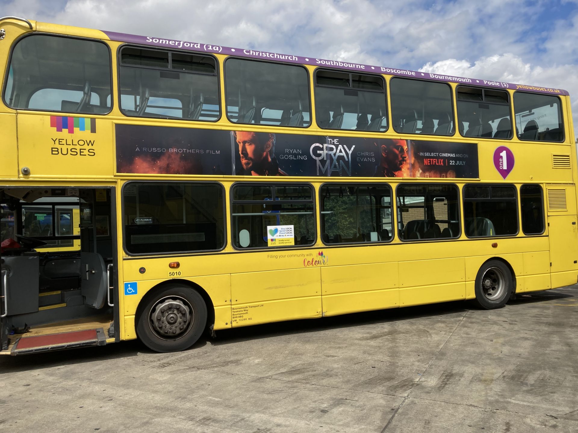 Volvo B7TL, double deck service bus, Body Type: Wrightbus Gemini, Body No: H133, Registration No: - Image 5 of 10