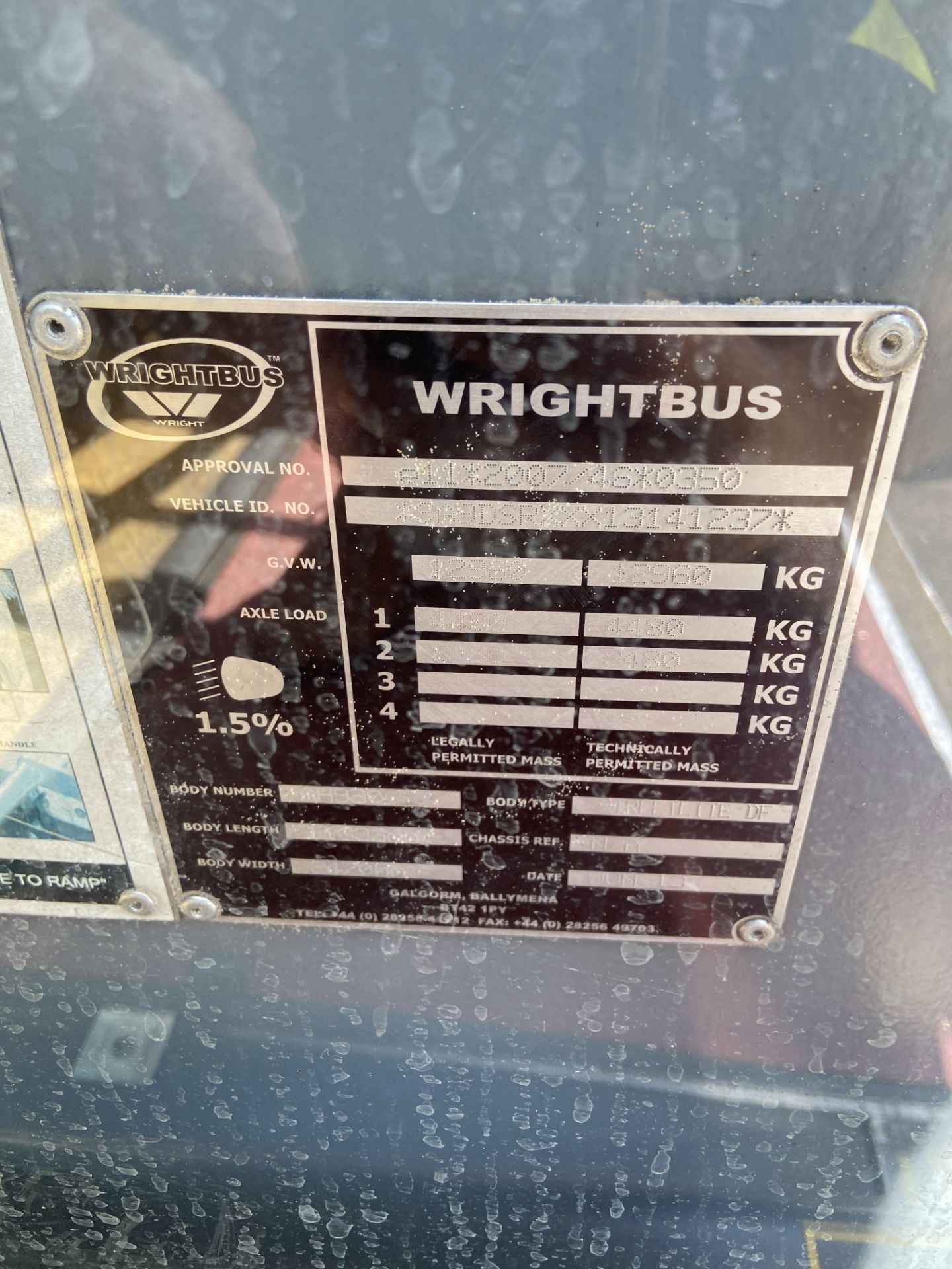 Wrightbus Streetlite, single deck service bus, Body Type: Wrightbus, Body No: AH930, Registration - Image 11 of 11