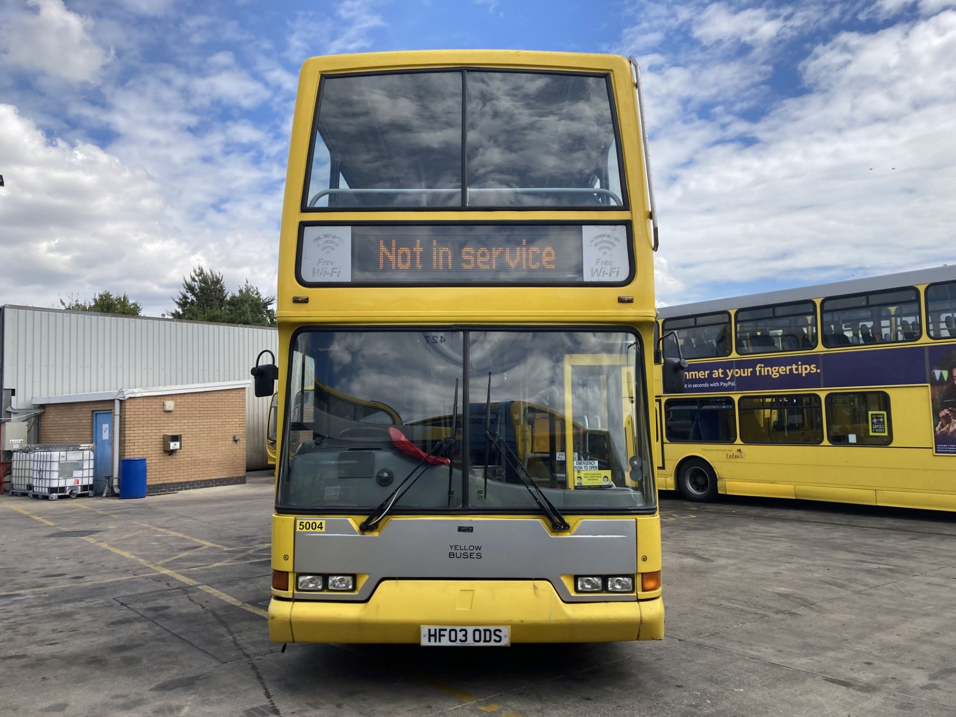 Volvo B7TL, double deck service bus, Body Type: East Lancs Vyking, Body No: 45502, Registration