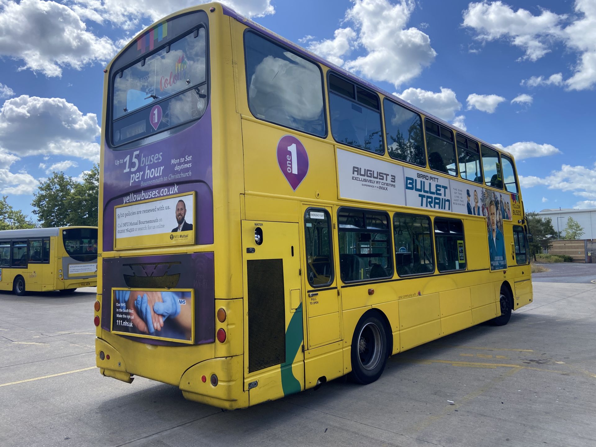 Volvo B7TL, double deck service bus, Body Type: Wrightbus Gemini, Body No: G451, Registration No: - Image 5 of 11