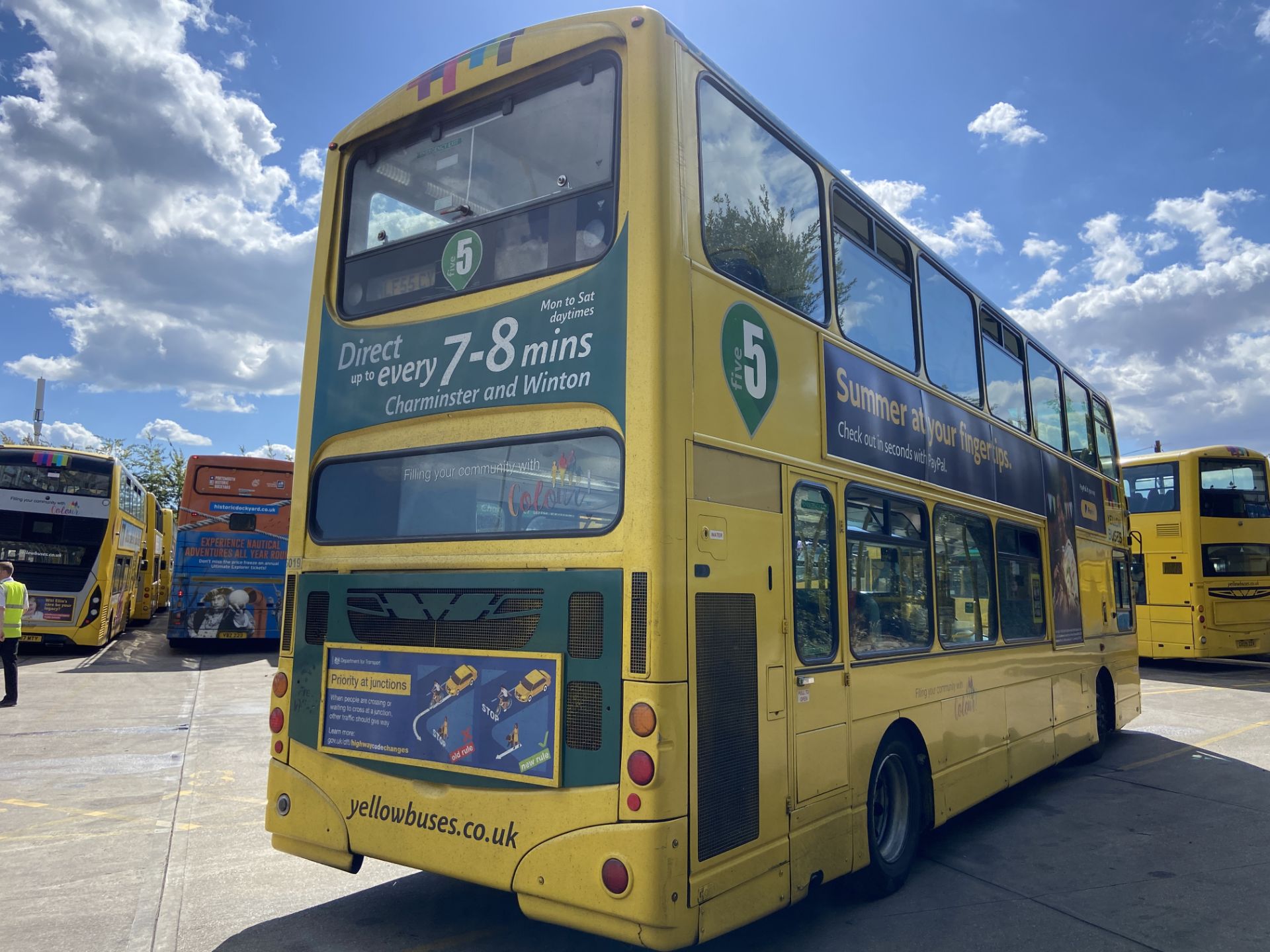 Volvo B7TL, double deck service bus, Body Type: Wrighbus Eclipse Gemini, Body No: J970, Registration - Image 5 of 10