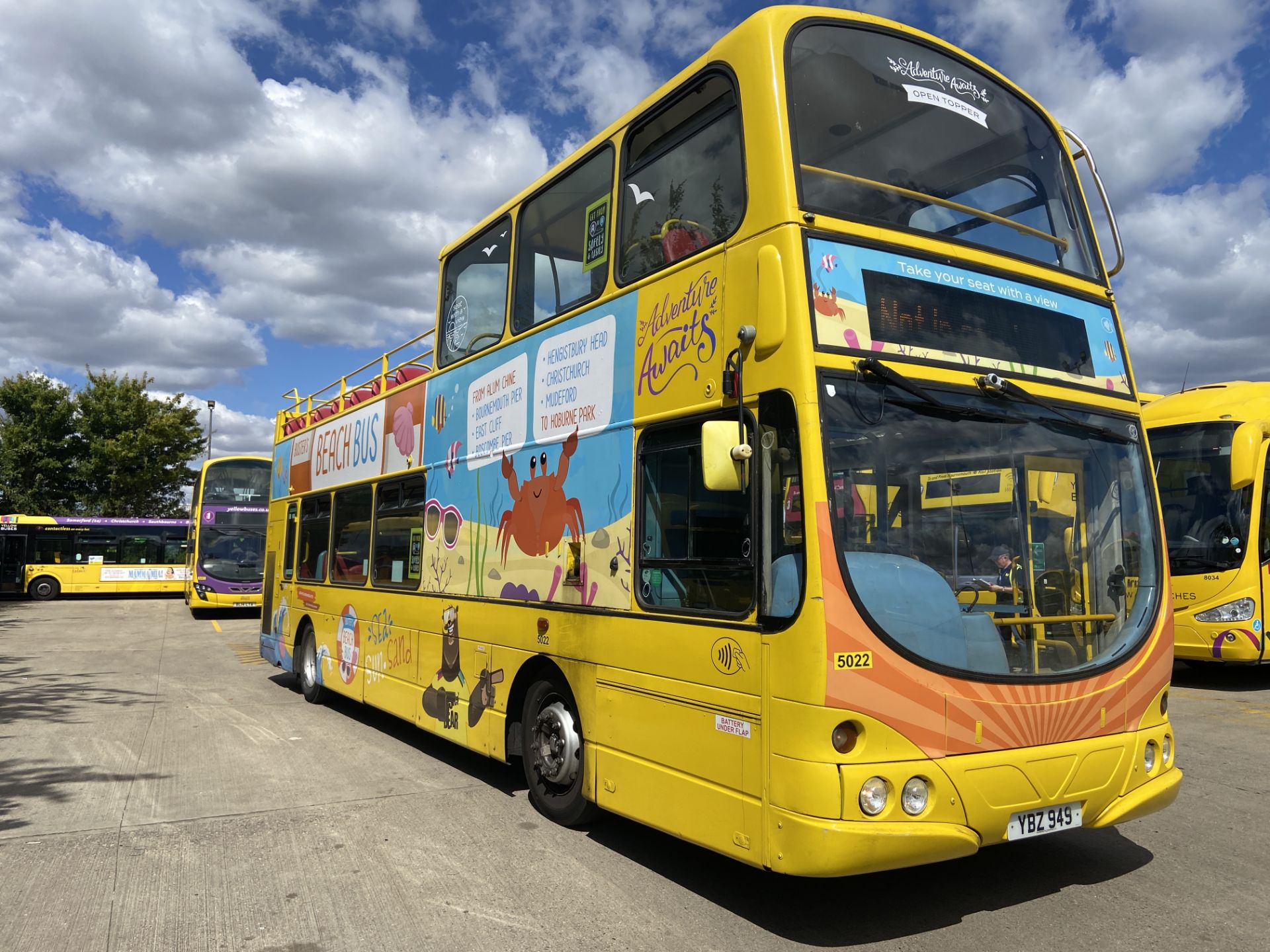 Volvo B7TL, double deck service bus, Body Type: Wrighbus Eclipse Gemini Part-Open Top, Body No: - Image 6 of 11