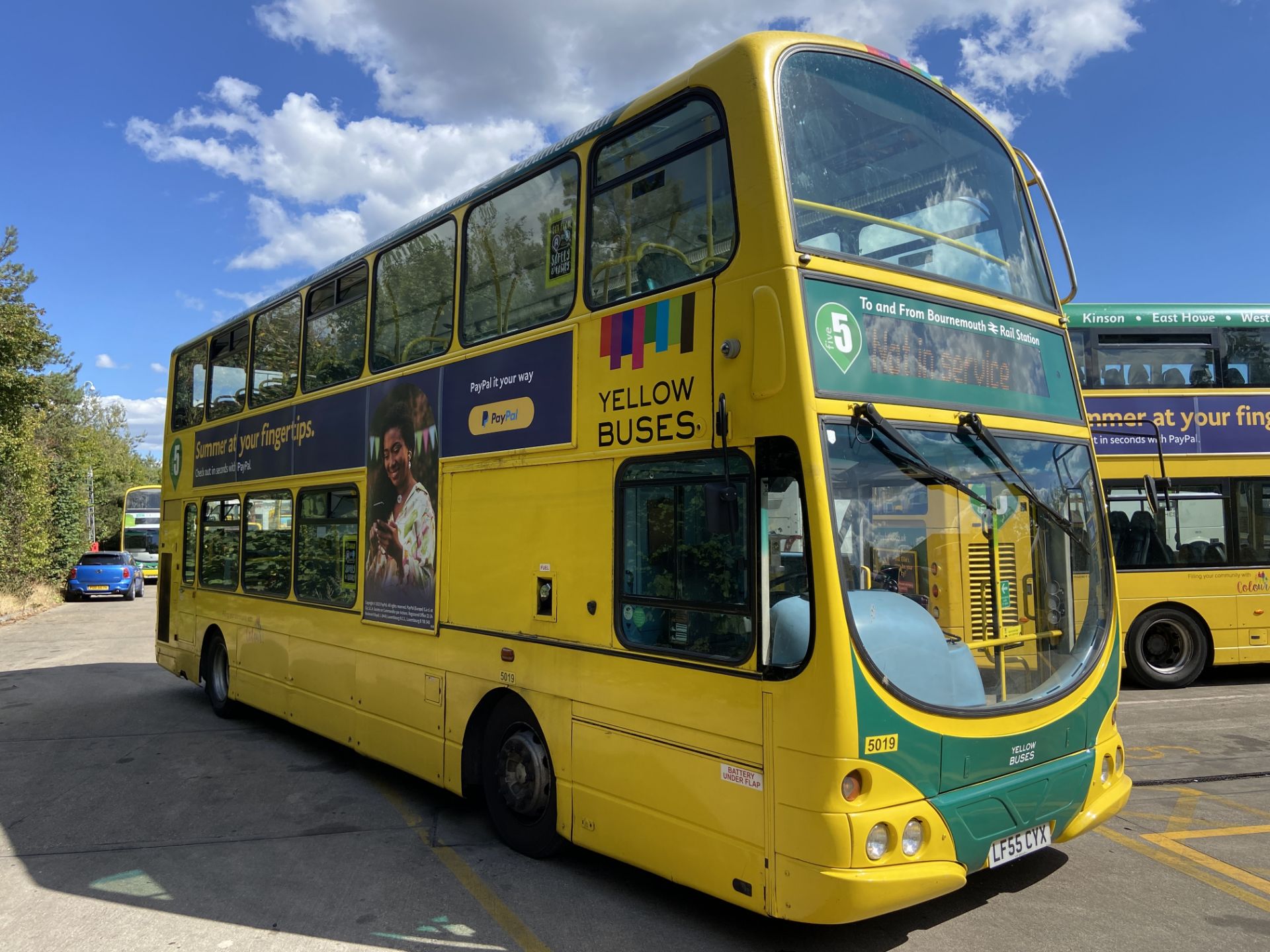 Volvo B7TL, double deck service bus, Body Type: Wrighbus Eclipse Gemini, Body No: J970, Registration - Image 6 of 10