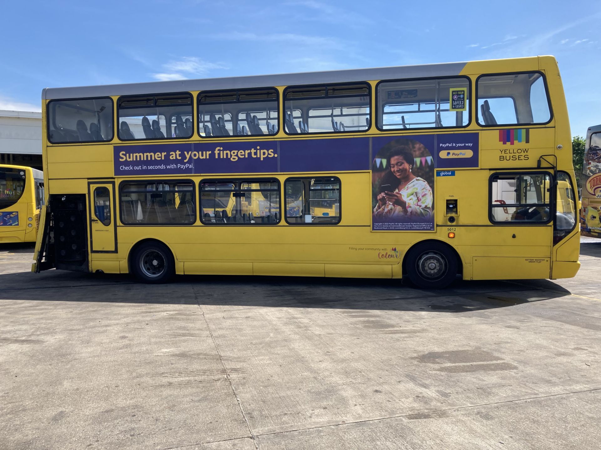 Volvo B7TL, double deck service bus, Body Type: East Lancs Myllennium, Body No: 48901, - Image 2 of 10