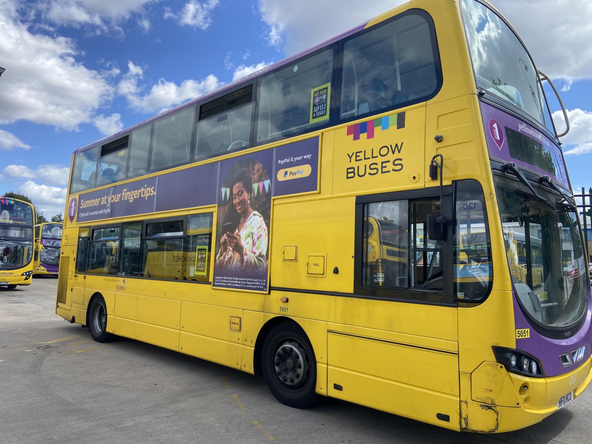 Volvo B9TL, double deck service bus, Body Type: Wrighbus Gemini 2, Body No: AF189, Registration - Image 6 of 10