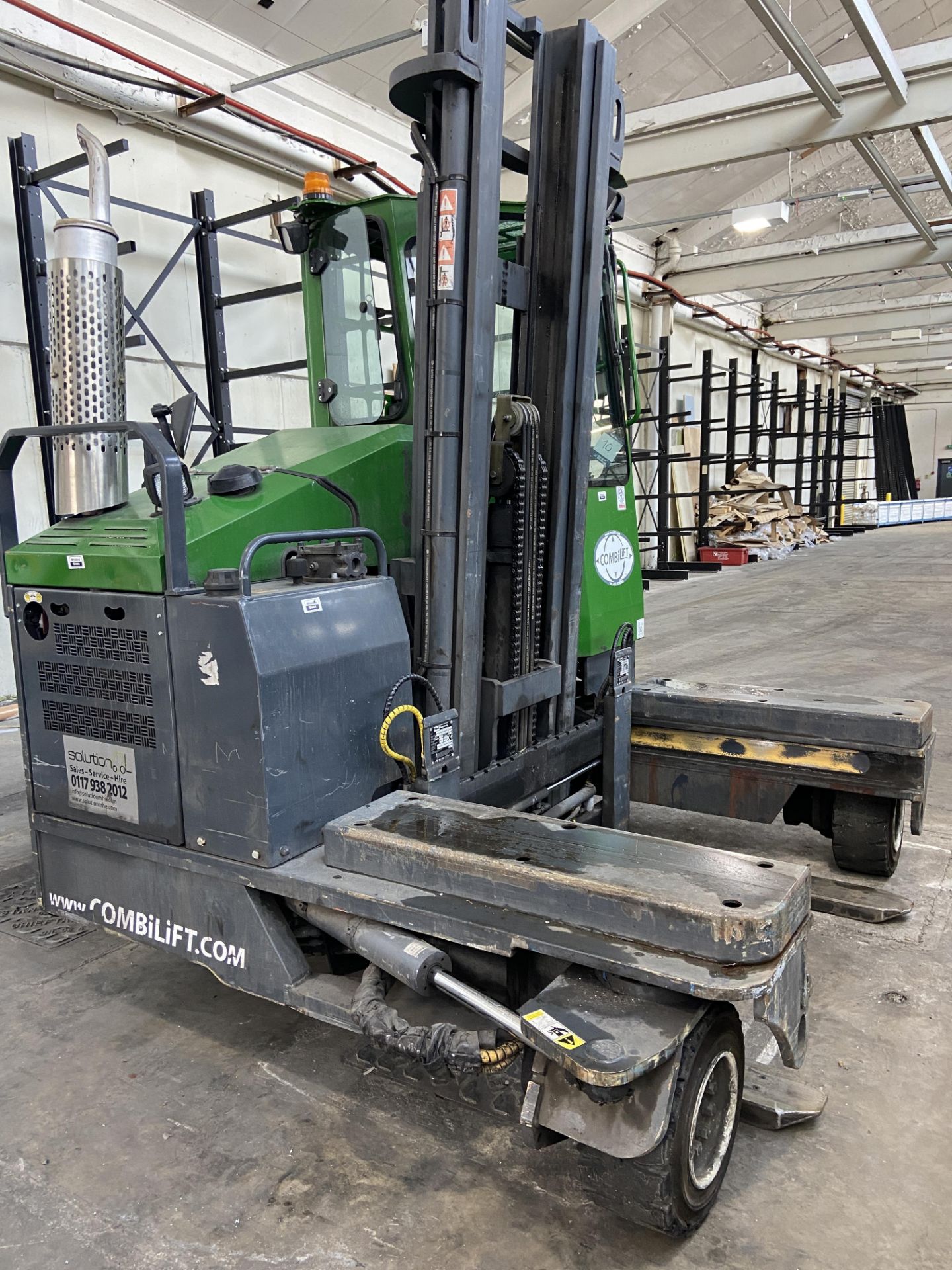 Combilift LPG multi-directional forklift, Model: C4000, Serial No: 22494 (2013), 4,000kg - Image 5 of 9