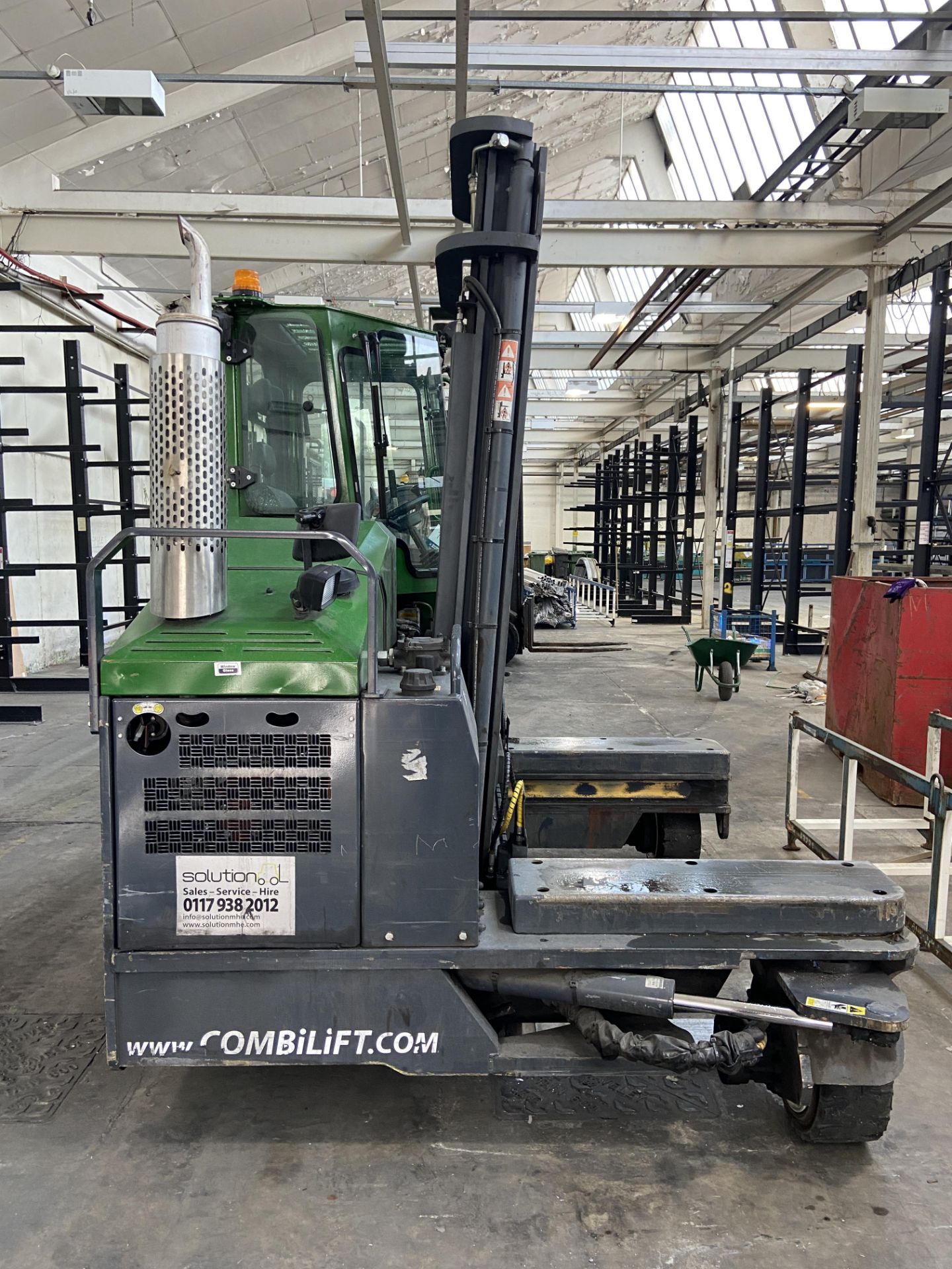 Combilift LPG multi-directional forklift, Model: C4000, Serial No: 22494 (2013), 4,000kg - Image 4 of 9