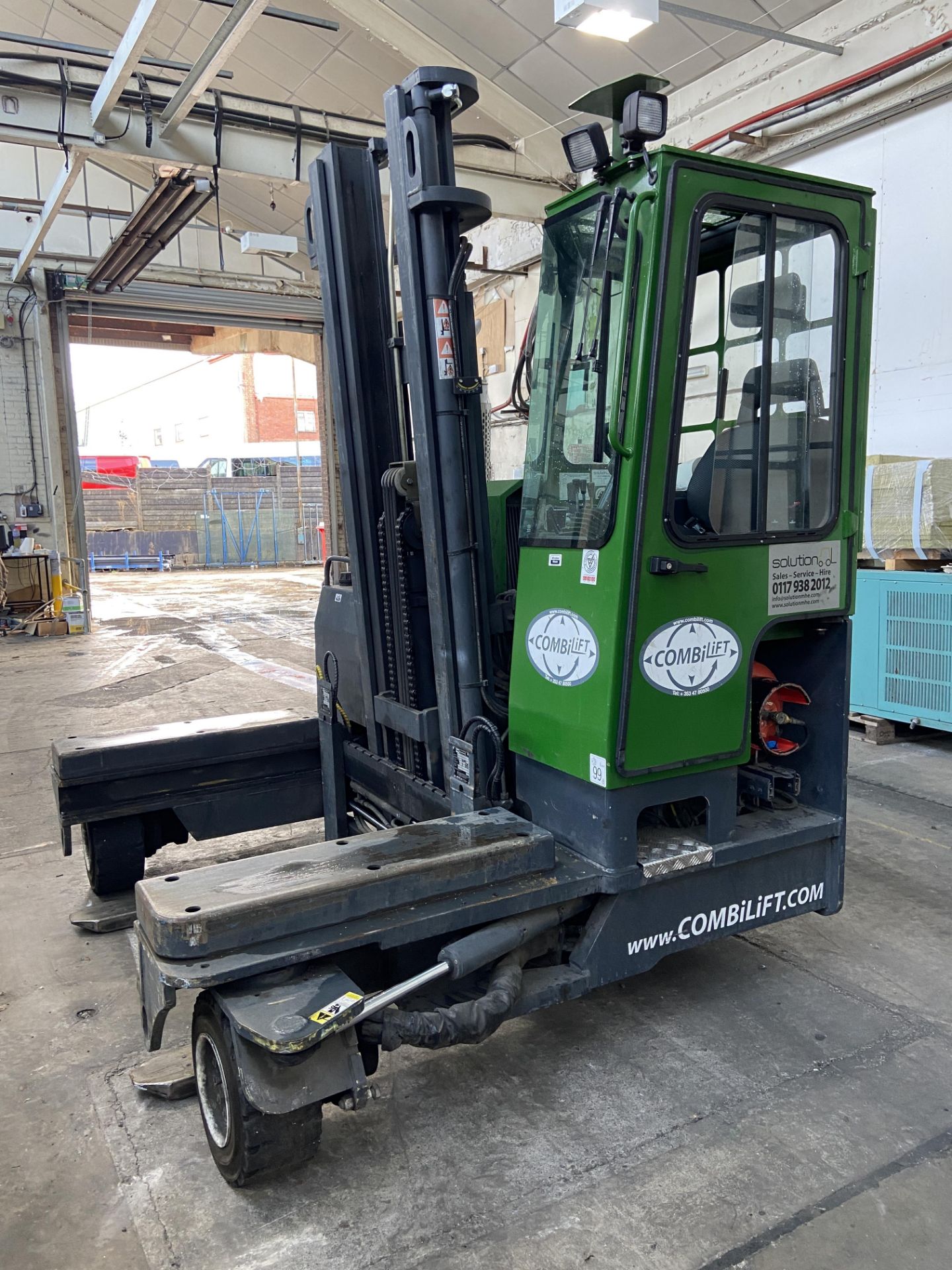 Combilift LPG multi-directional forklift, Model: C4000, Serial No: 22494 (2013), 4,000kg