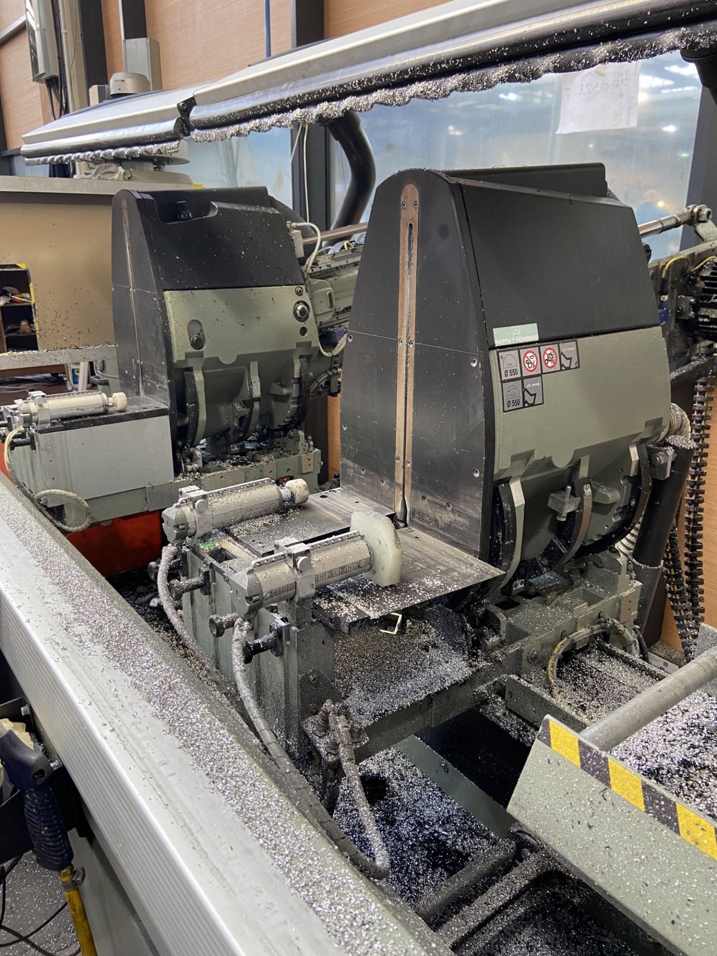 Emmegi, Model: Precision, electronic double head cut off machine (Approx 2010) - Bild 4 aus 6