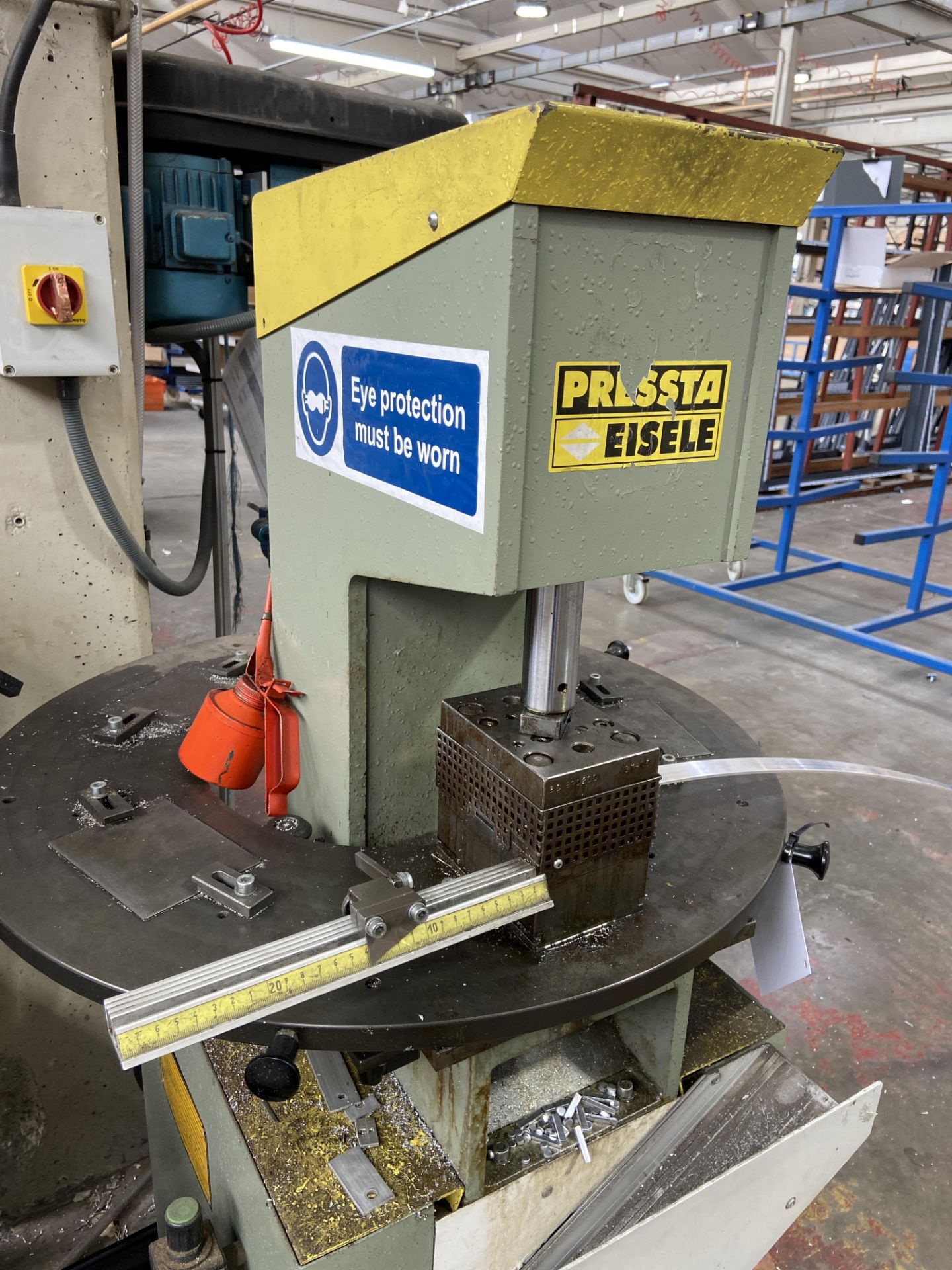 Pressta Eisele hydro pneumatic punch machine, Type: Dyno 9, Serial No: 9864 (2005)