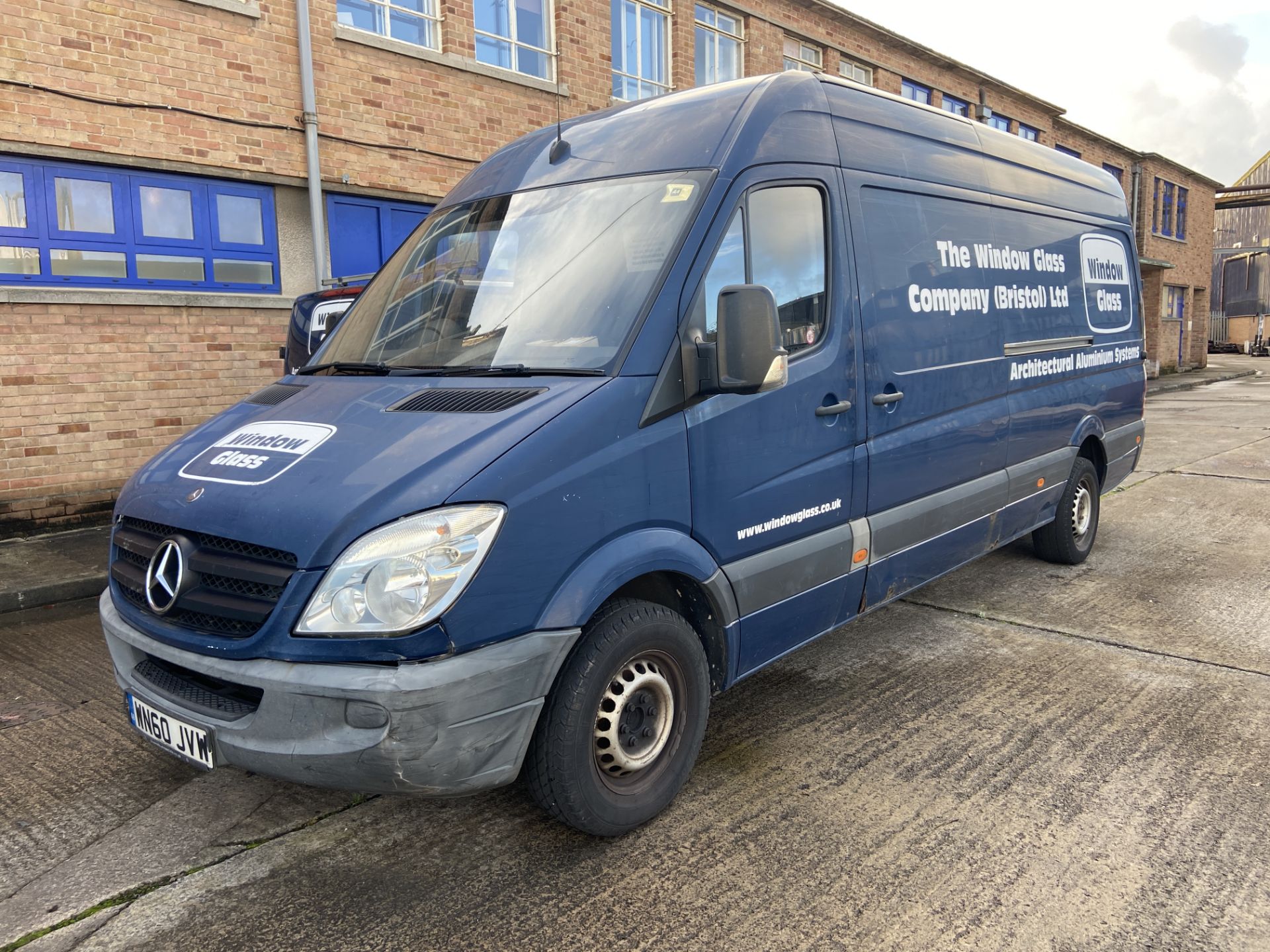 Mercedes Sprinter panel van, 313 CDI, LWB, Registration: WN60 JVW, Mileage: c.170,000