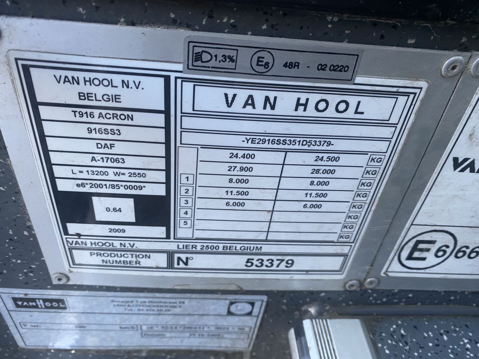 (2009) Vanhool Daf Astrobel 58+2 seater coach, registration M33NEC, odometer reading 786795 Km, - Image 18 of 20