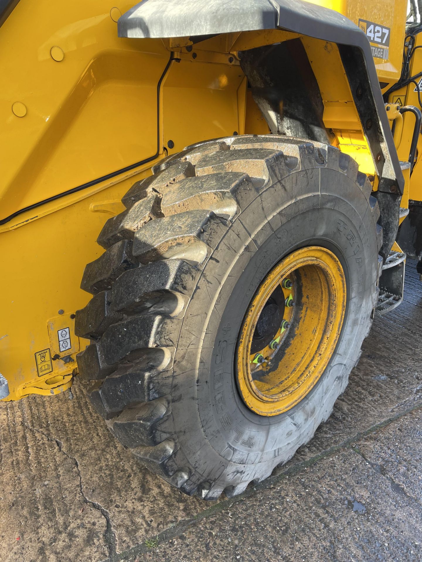 JCB, Wastemaster 427 S5, wheel loader, PIN: JCB4A5A9VK2679908 (2019), Last known Hours 3775.8, - Image 7 of 24