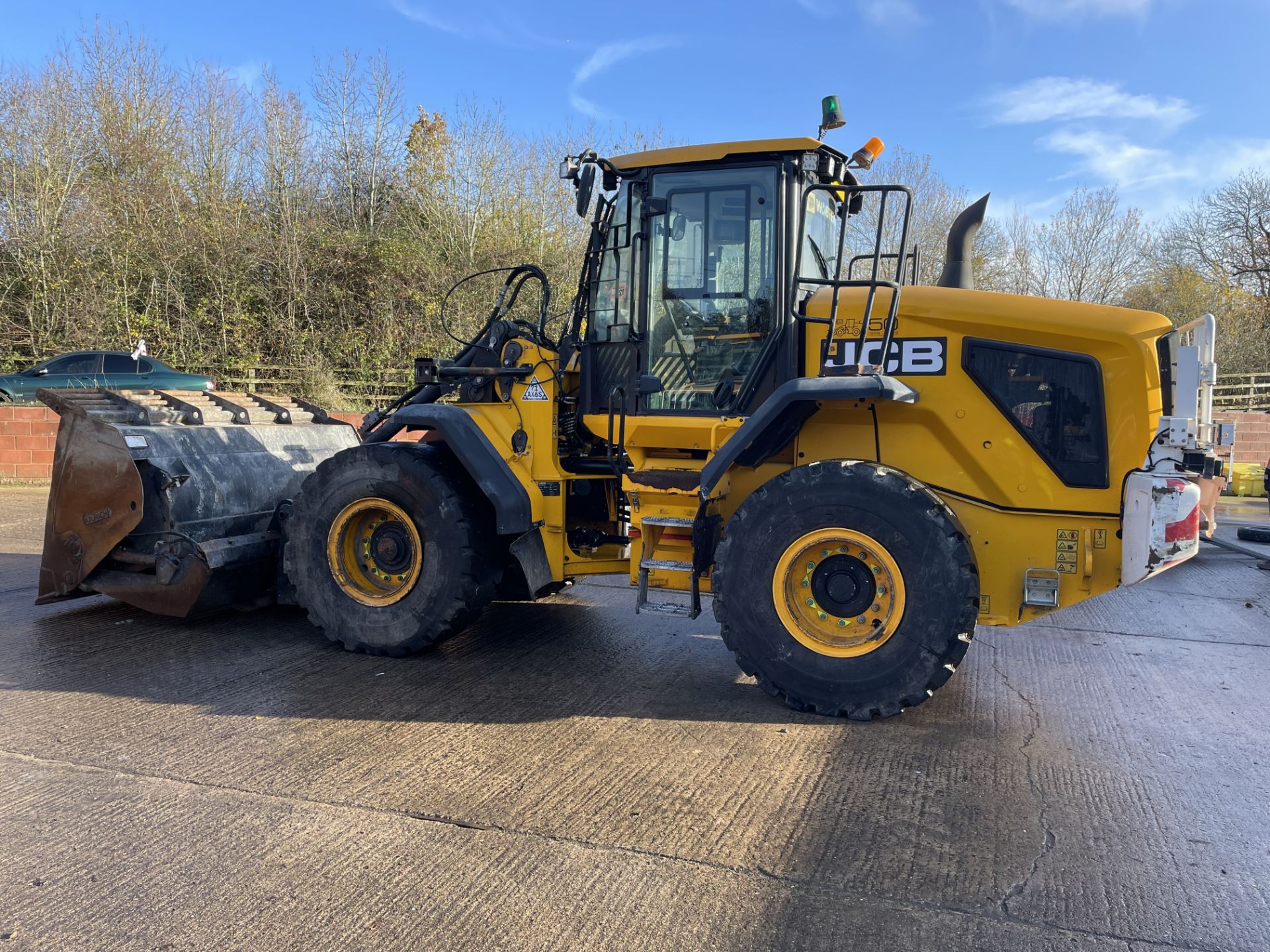 JCB, Wastemaster 427 S5, wheel loader, PIN: JCB4A5A9CK2679907 (2019) Last known Hours 2639.8,