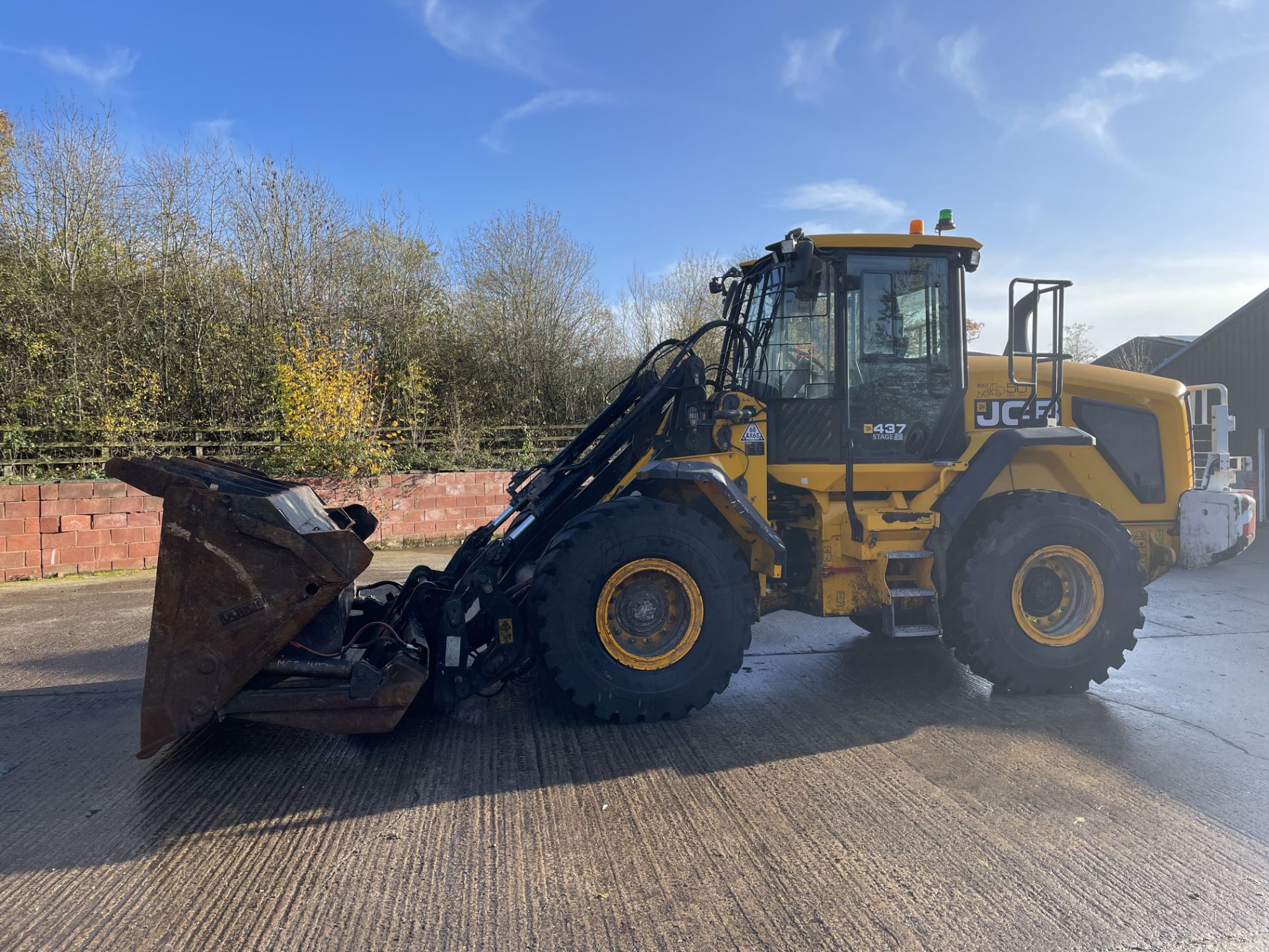 JCB, Wastemaster 437 S5, wheel loader, PIN: JCB4A8AAVK2680410 (DOM 2019), Last known Hours 3739.9,