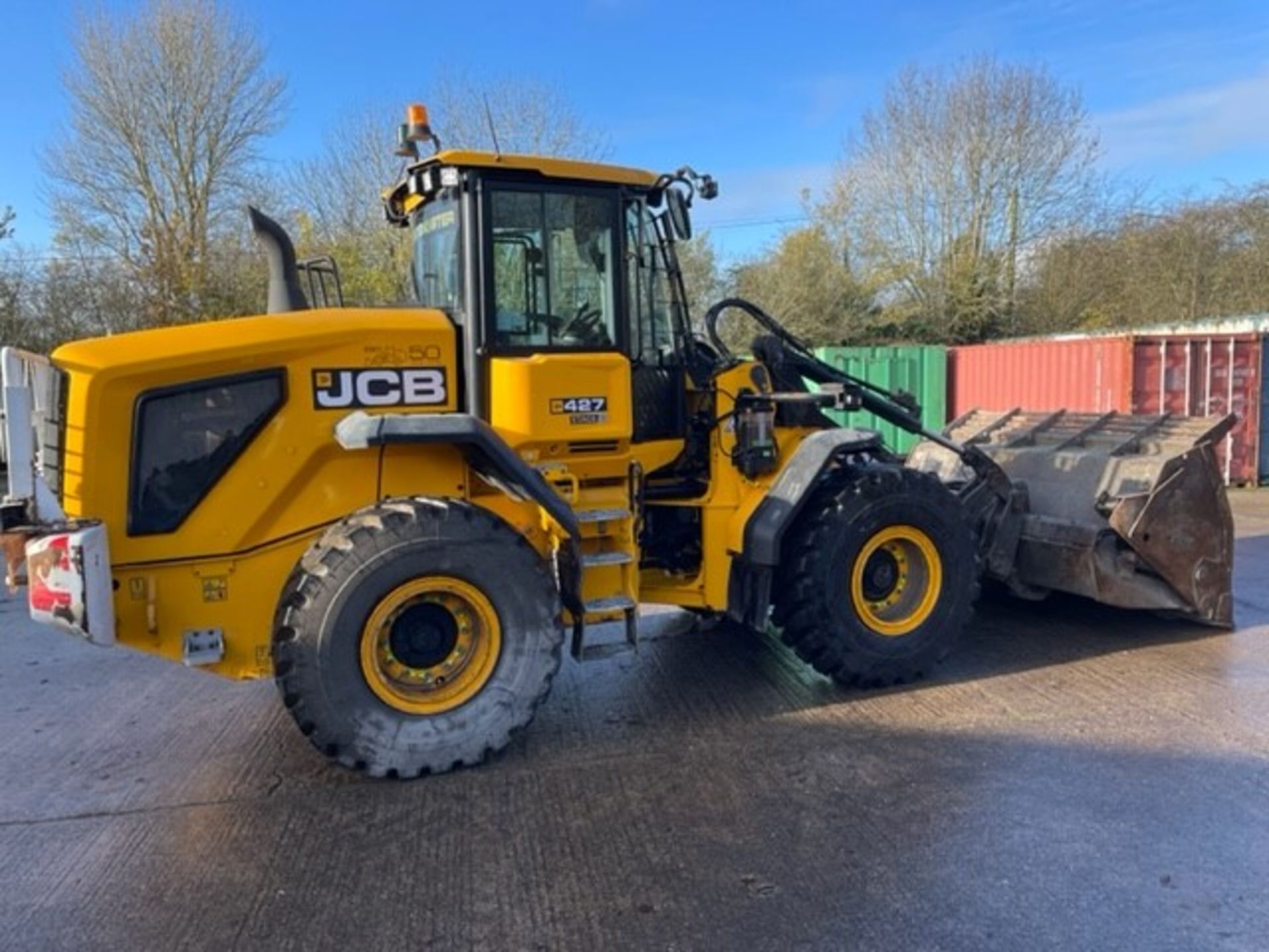 JCB, Wastemaster 427 S5, wheel loader, PIN: JCB4A5A9VK2679908 (2019), Last known Hours 3775.8, - Image 2 of 24