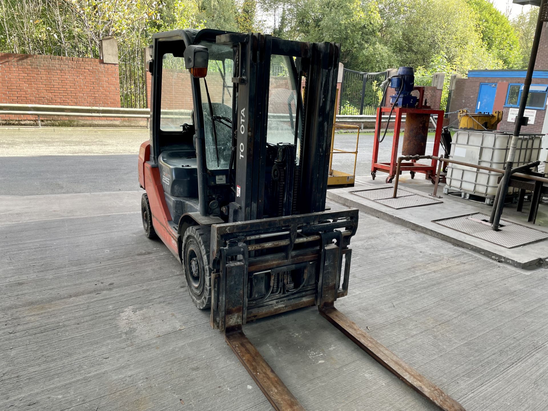 Toyota, Tonero 25 Type 02-8FDF25, diesel counter balance forklift, Serial No. 69144 (2019), Last - Image 5 of 14