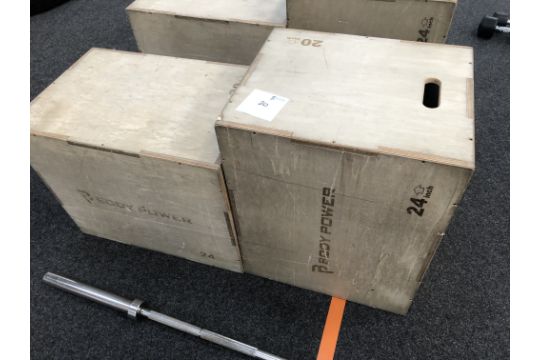 PAIR OF BODY POWER JUMP BOXES - Image 1 of 2