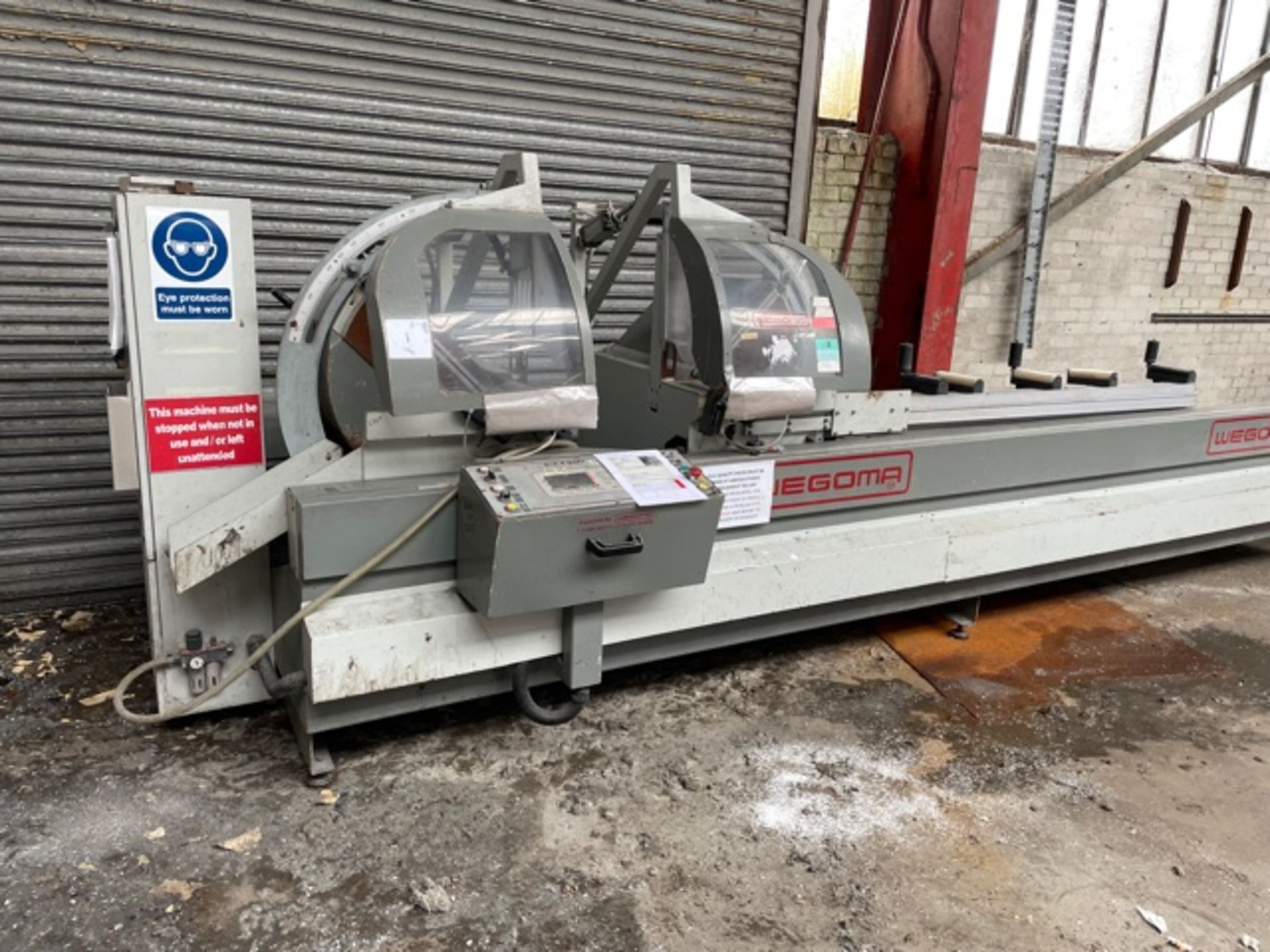 WEGOMA Ultra D CNC Double Mitre Saw (2002)