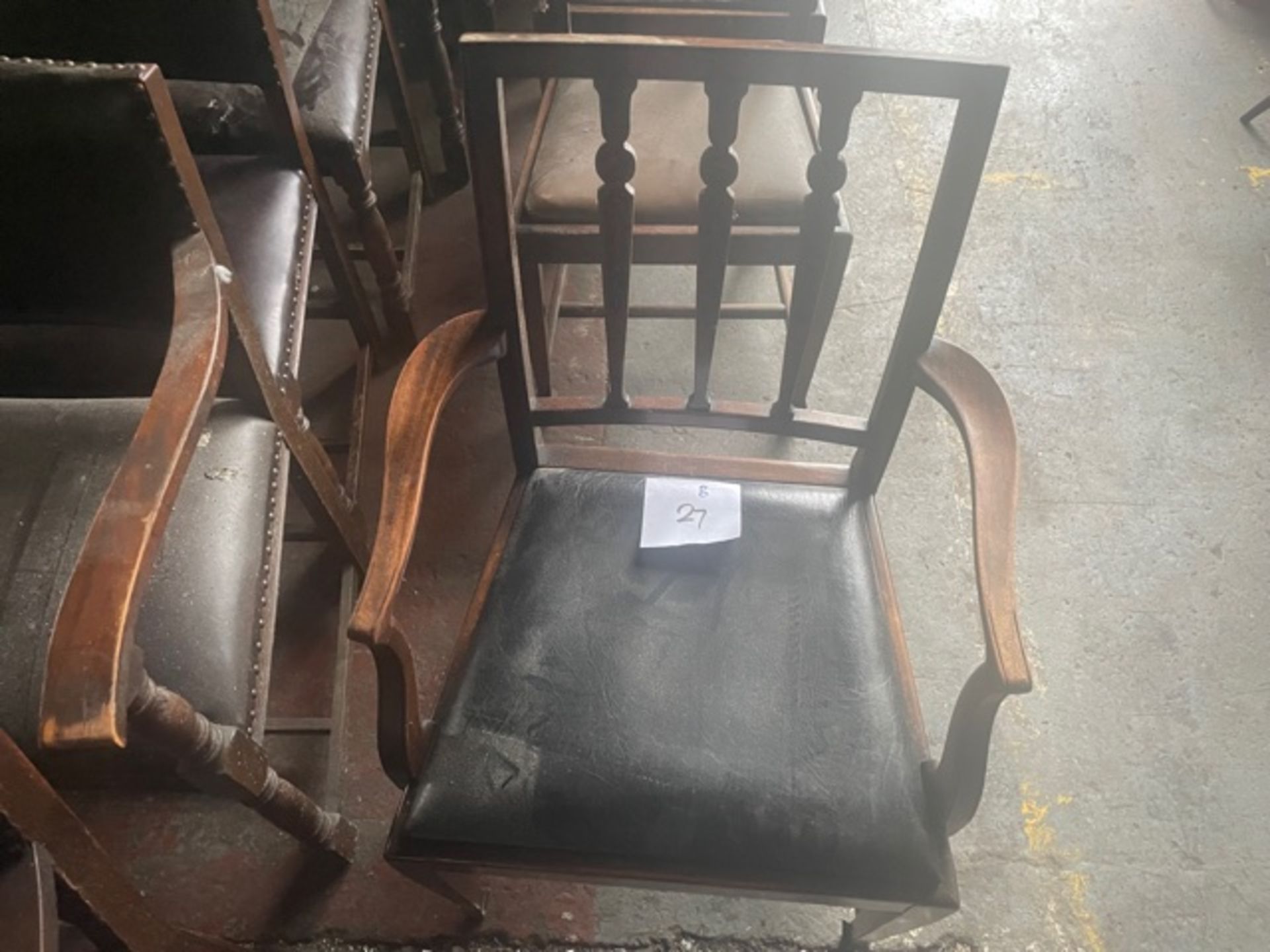 SET OF CHAIRS (4)