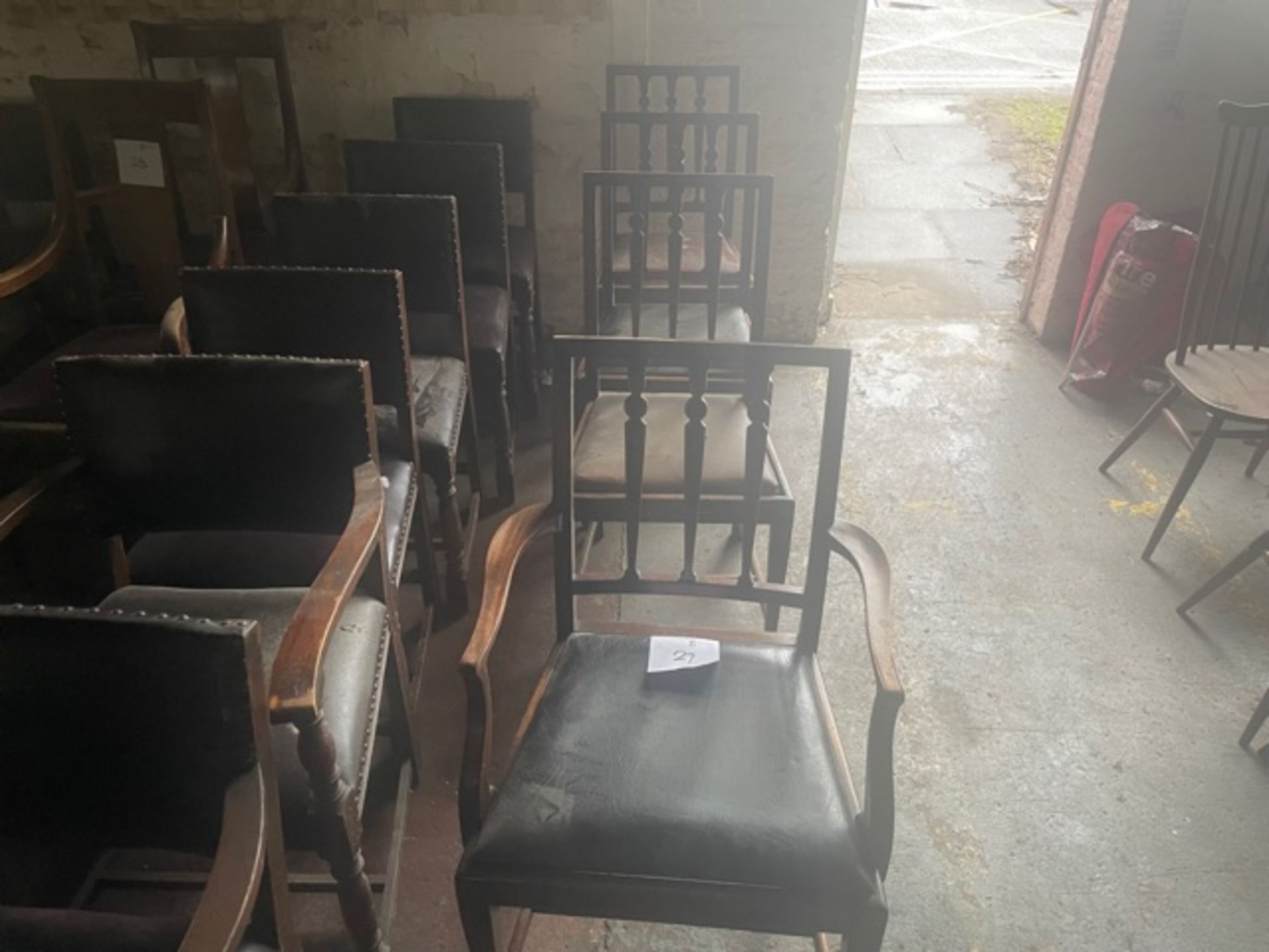 SET OF CHAIRS (4) - Image 2 of 2