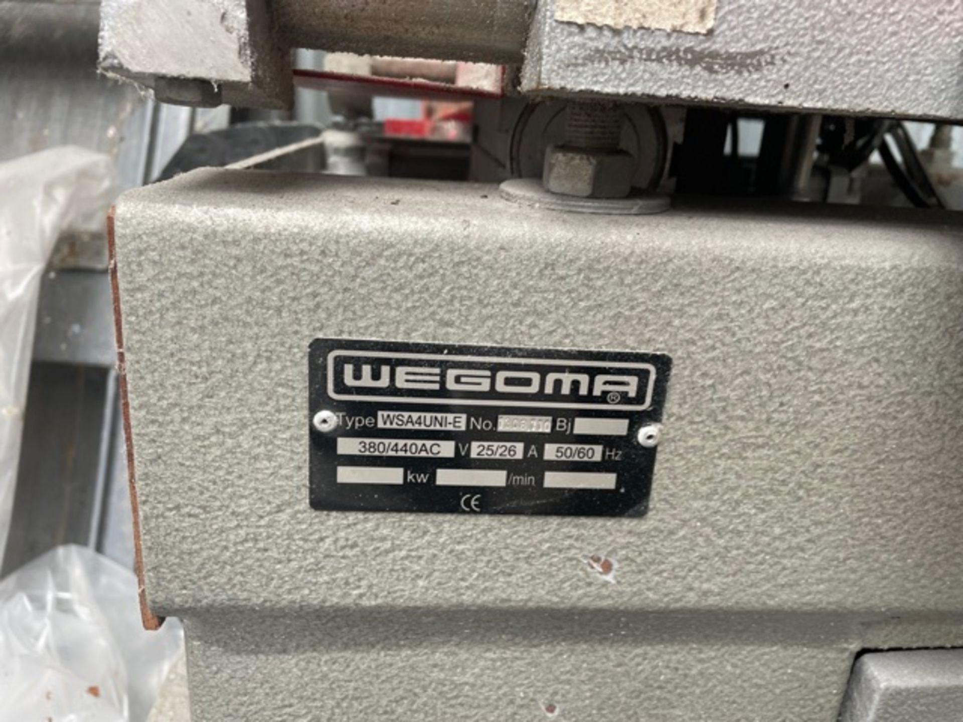Wegoma WSA-4-Auto Inline Automatic Combination Welding Machine (faults) - Image 2 of 3