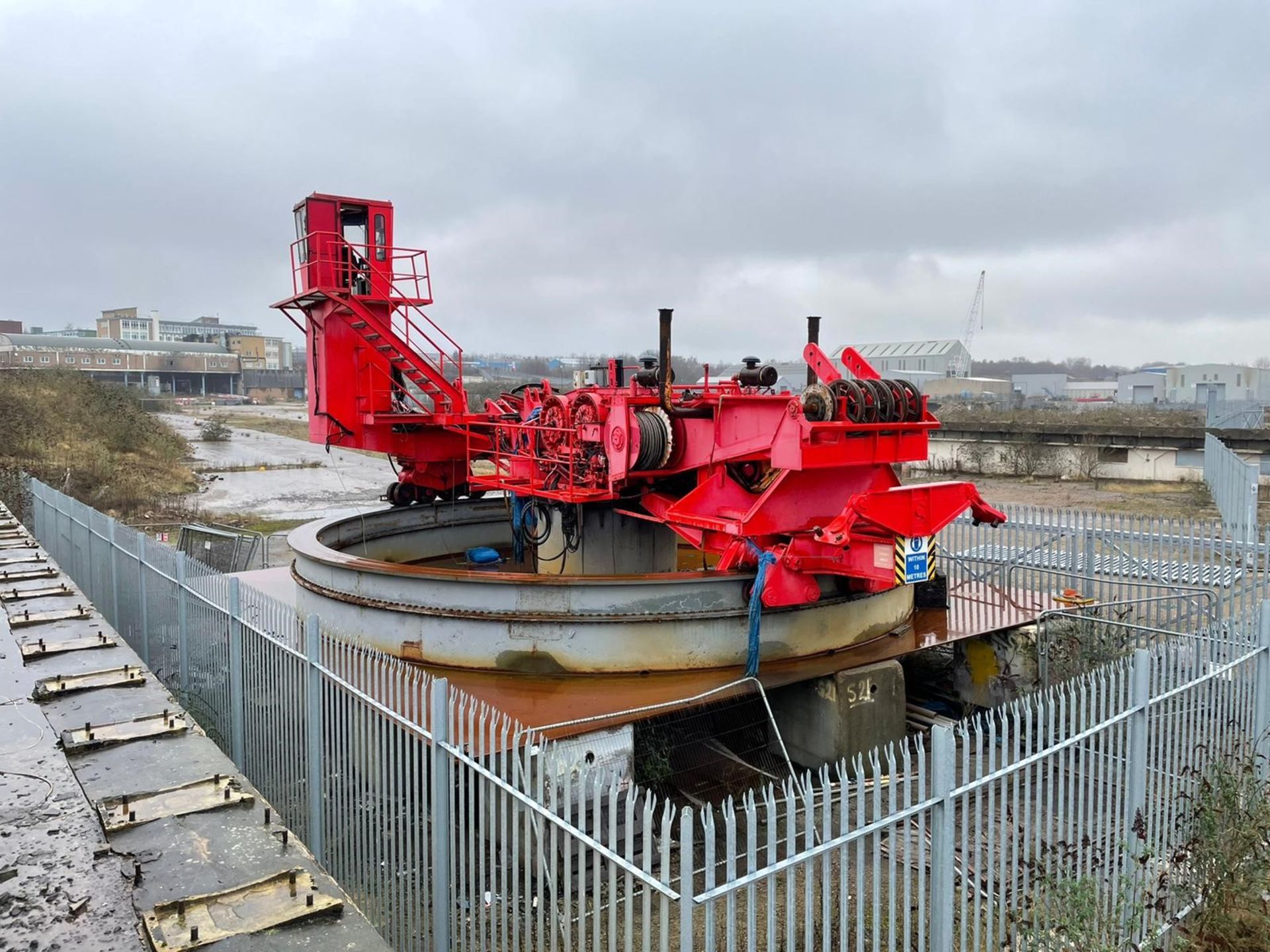 DEMAG PC 1200 RL Ring Crane- All parts including spares available. Full documentation. - Image 3 of 18