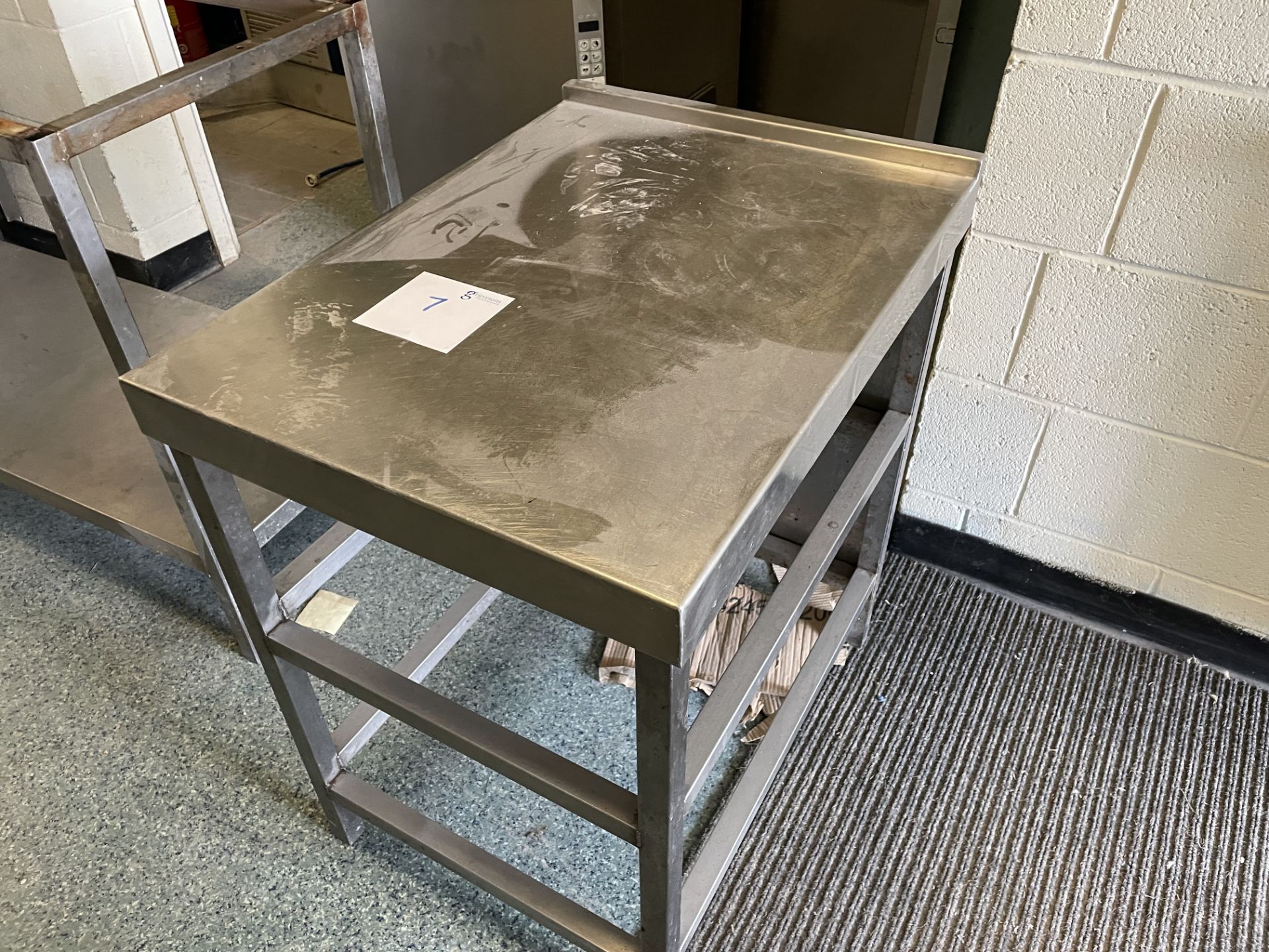 STAINLESS STEEL BENCH TOP (530 x 700) - Image 3 of 3