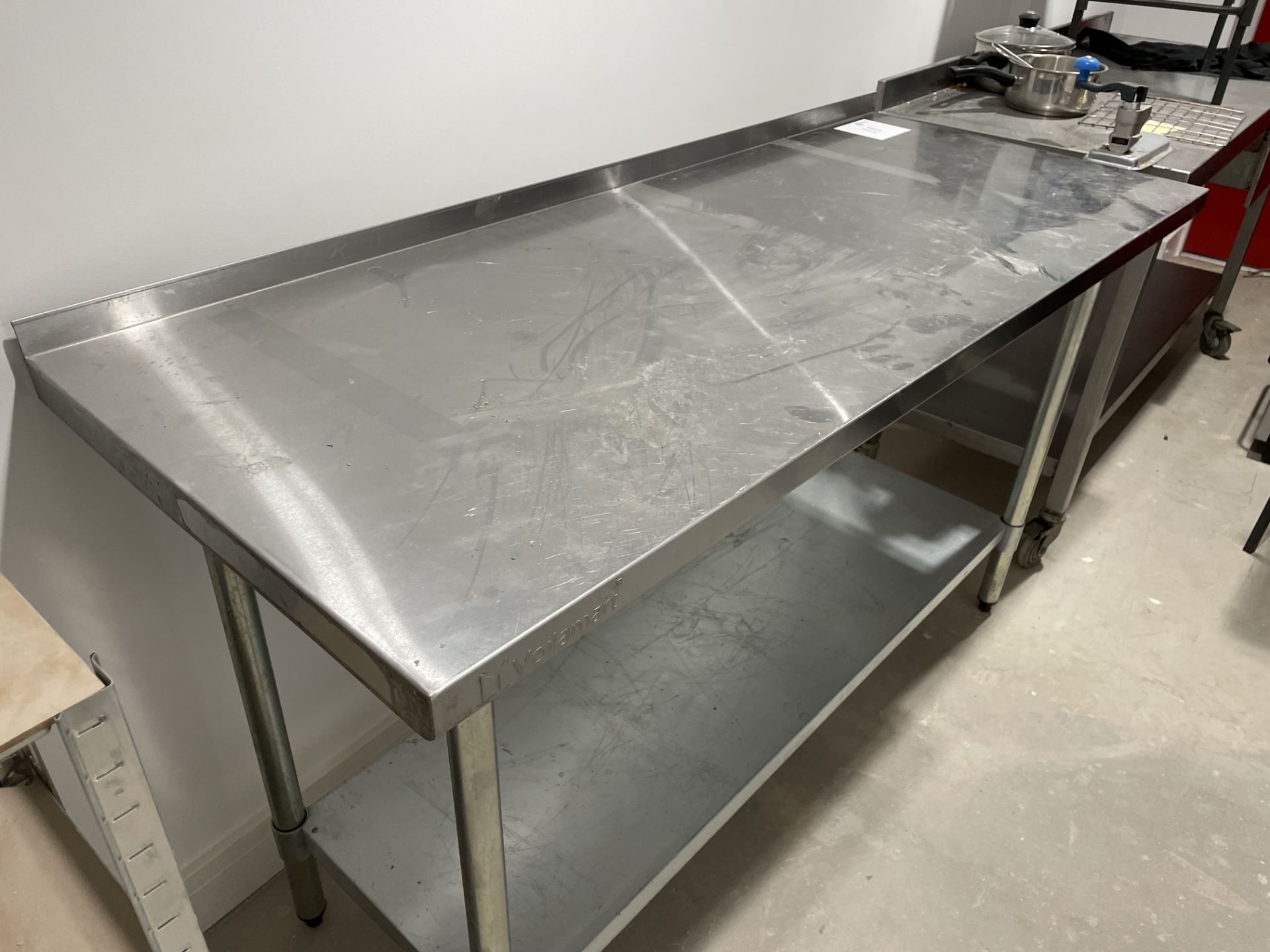 VOILAMART STAINLESS STEEL WORKBENCH (1500 x 600) - Image 2 of 3