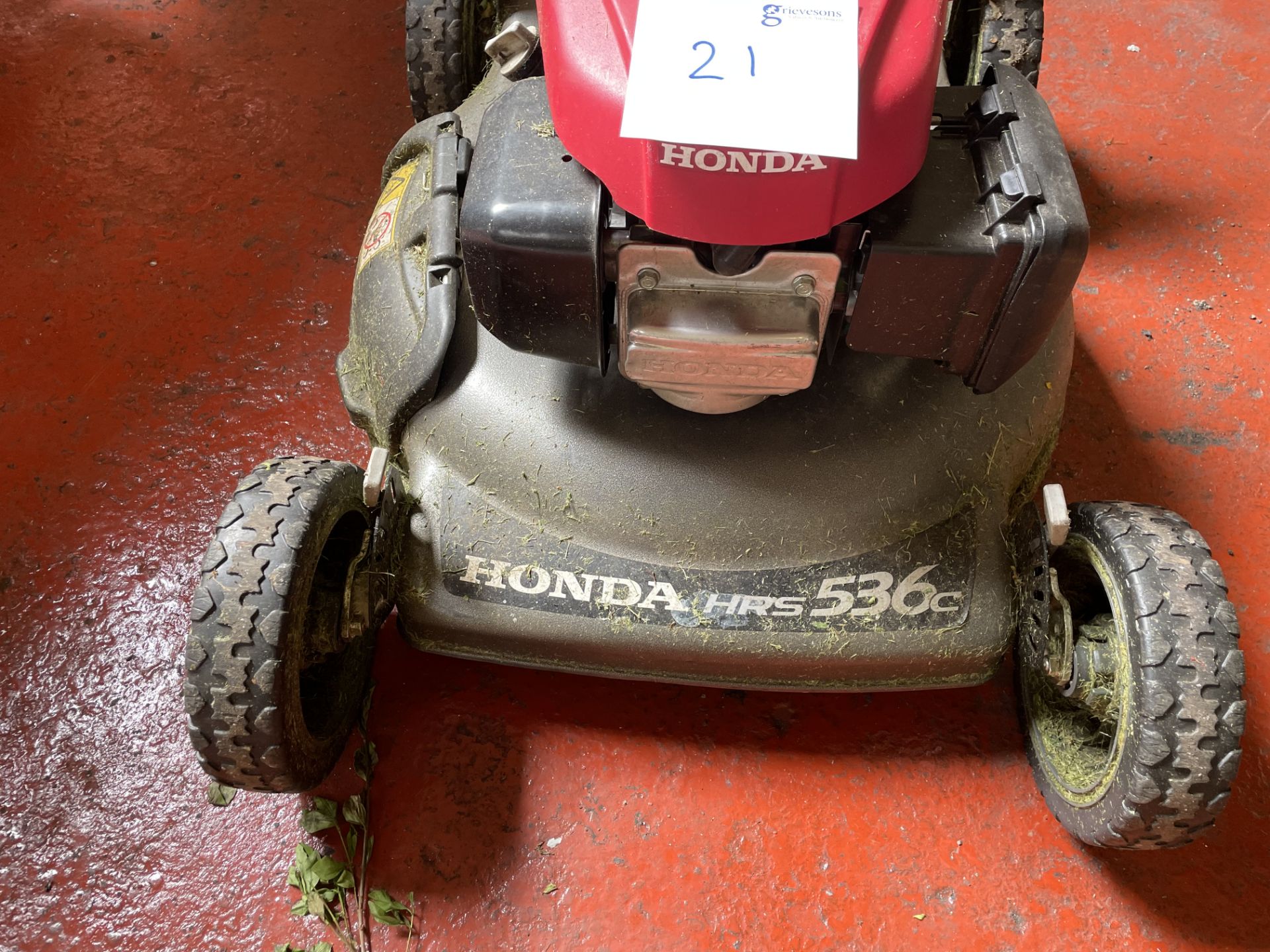 HONDA HRS 536C PETROL LAWNMOWER - Image 3 of 3