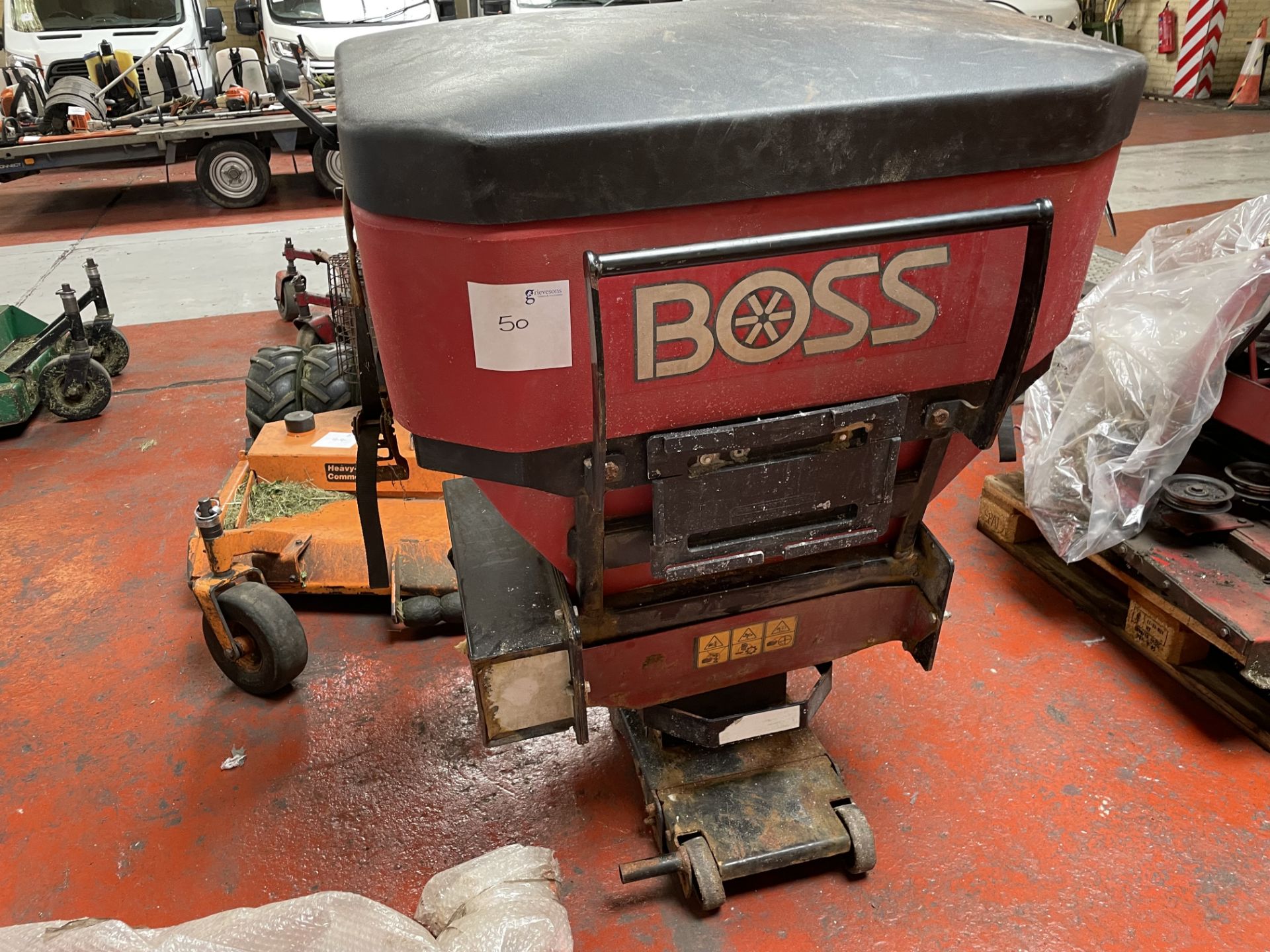 BOSS TGS 800 VEHICLE MOUNTED SALT SPREADER