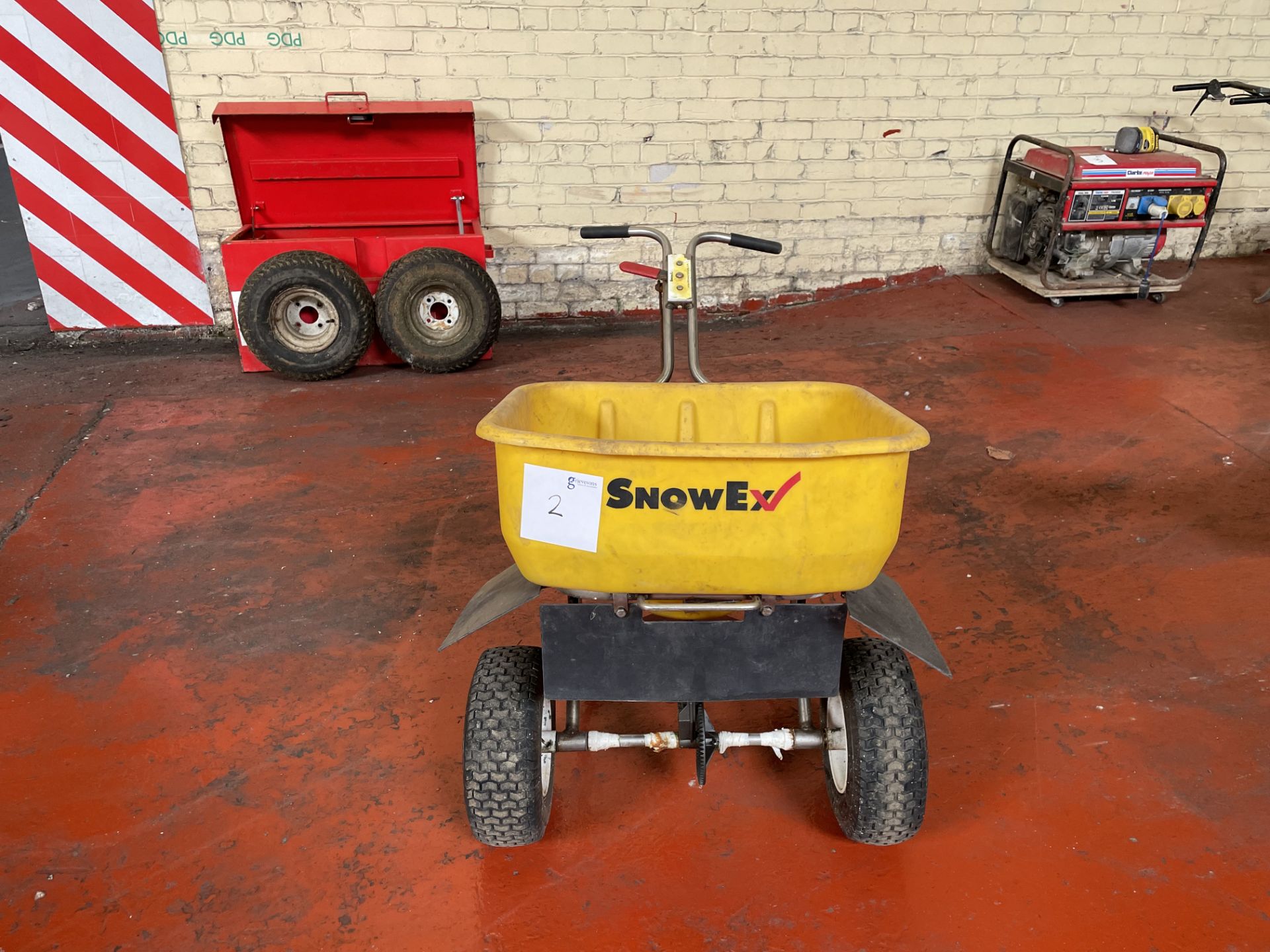 SNOW-EX SALT SPREADER MODEL SP-85 SS