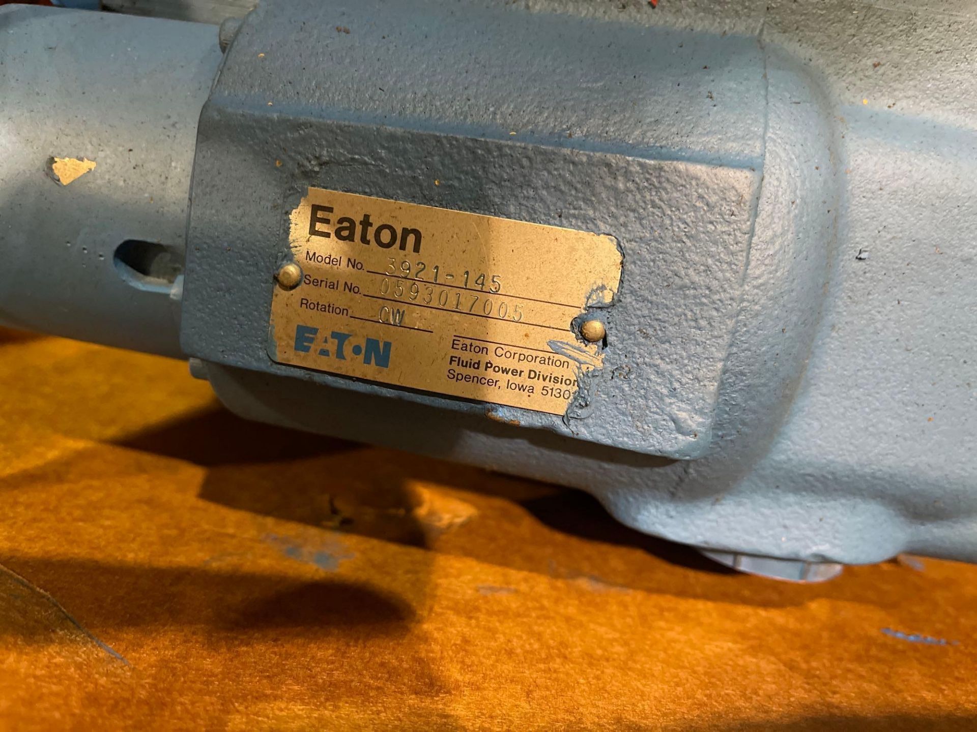 Eaton Hydraulic Hydrostat Transmission - Image 2 of 3