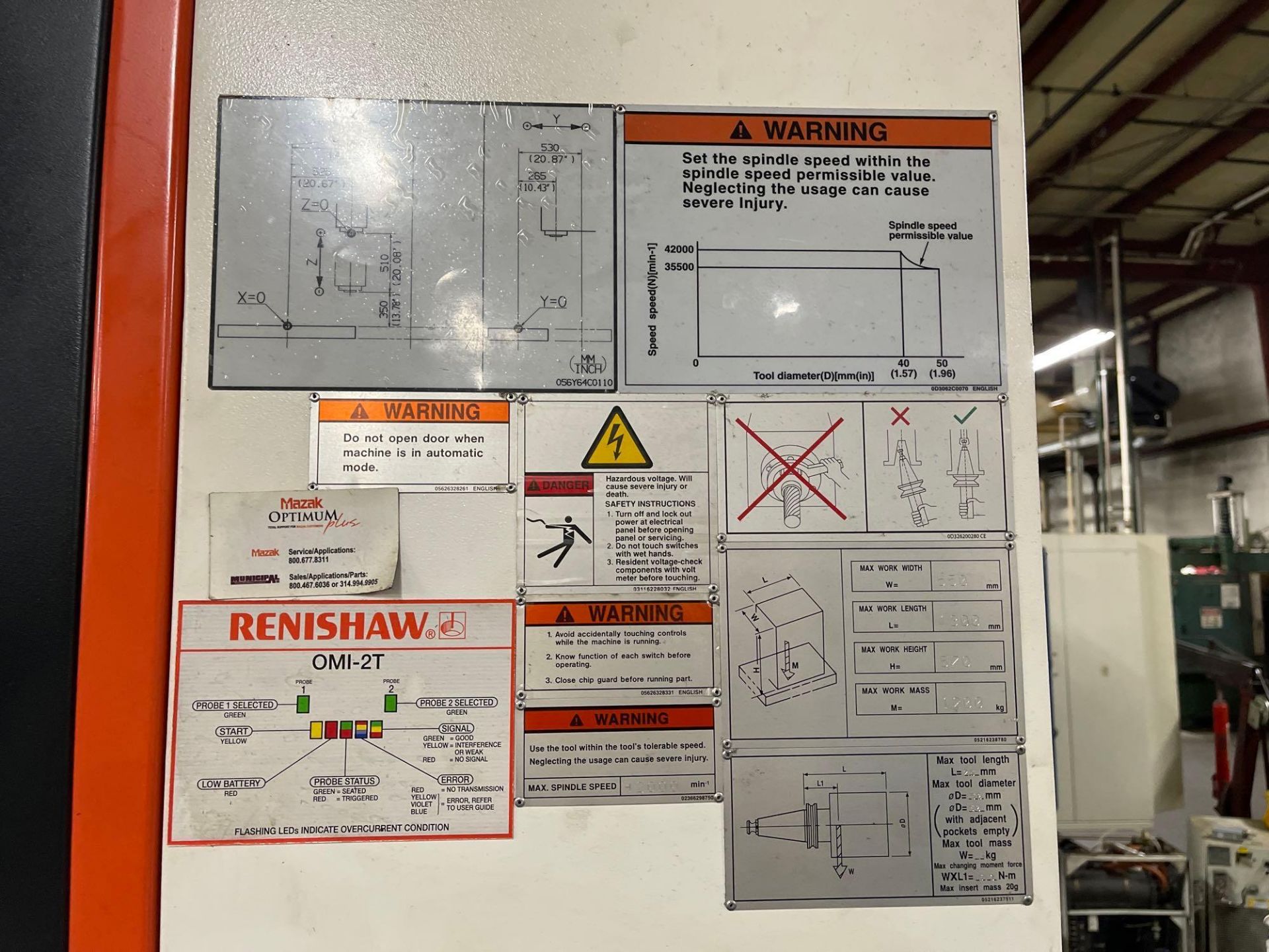 Mazak Vertical Center Nexus 530C-II HS High Speed Mill (4-Axis) - Image 7 of 31