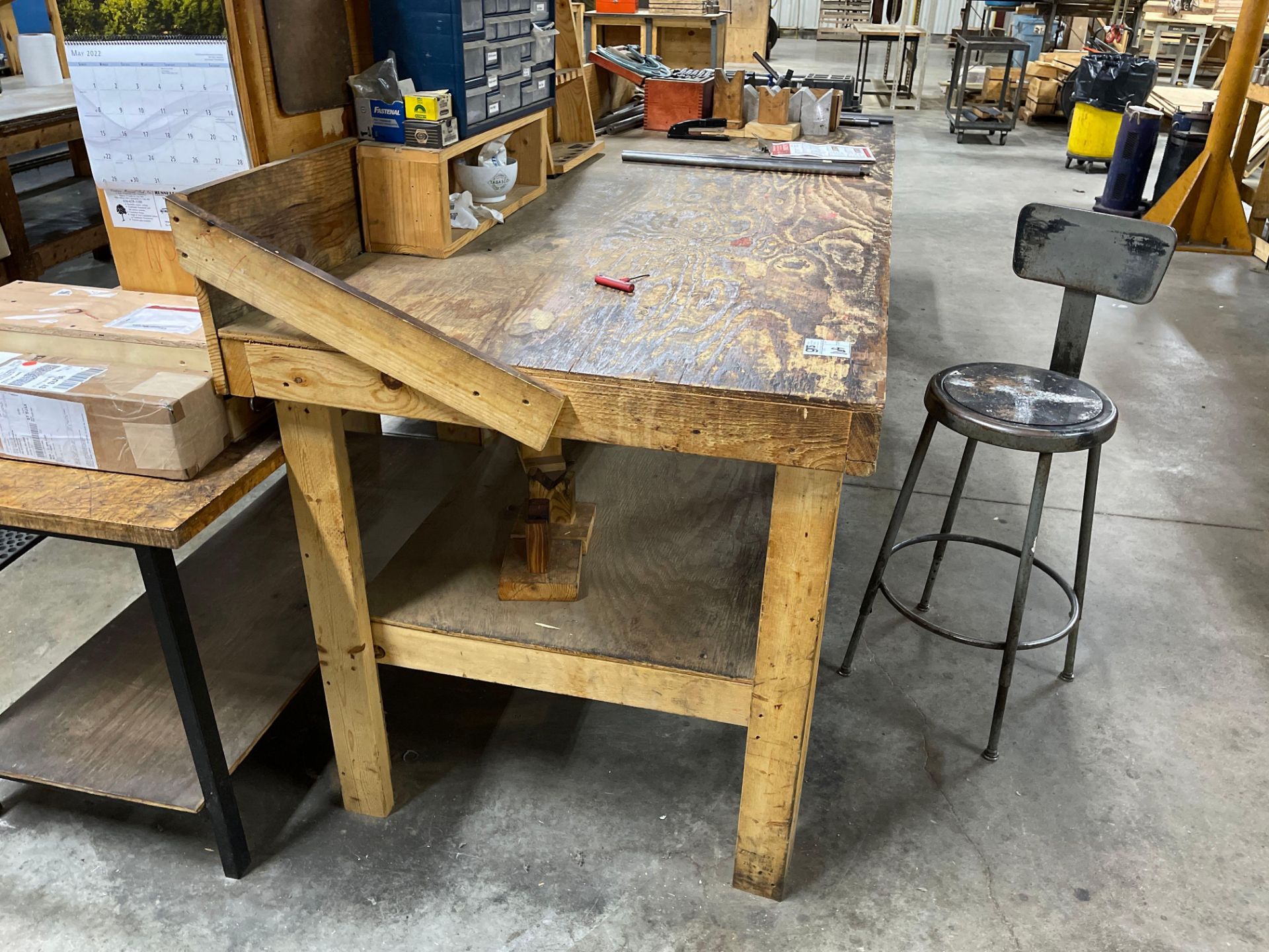 Wood Work Bench - Image 2 of 7