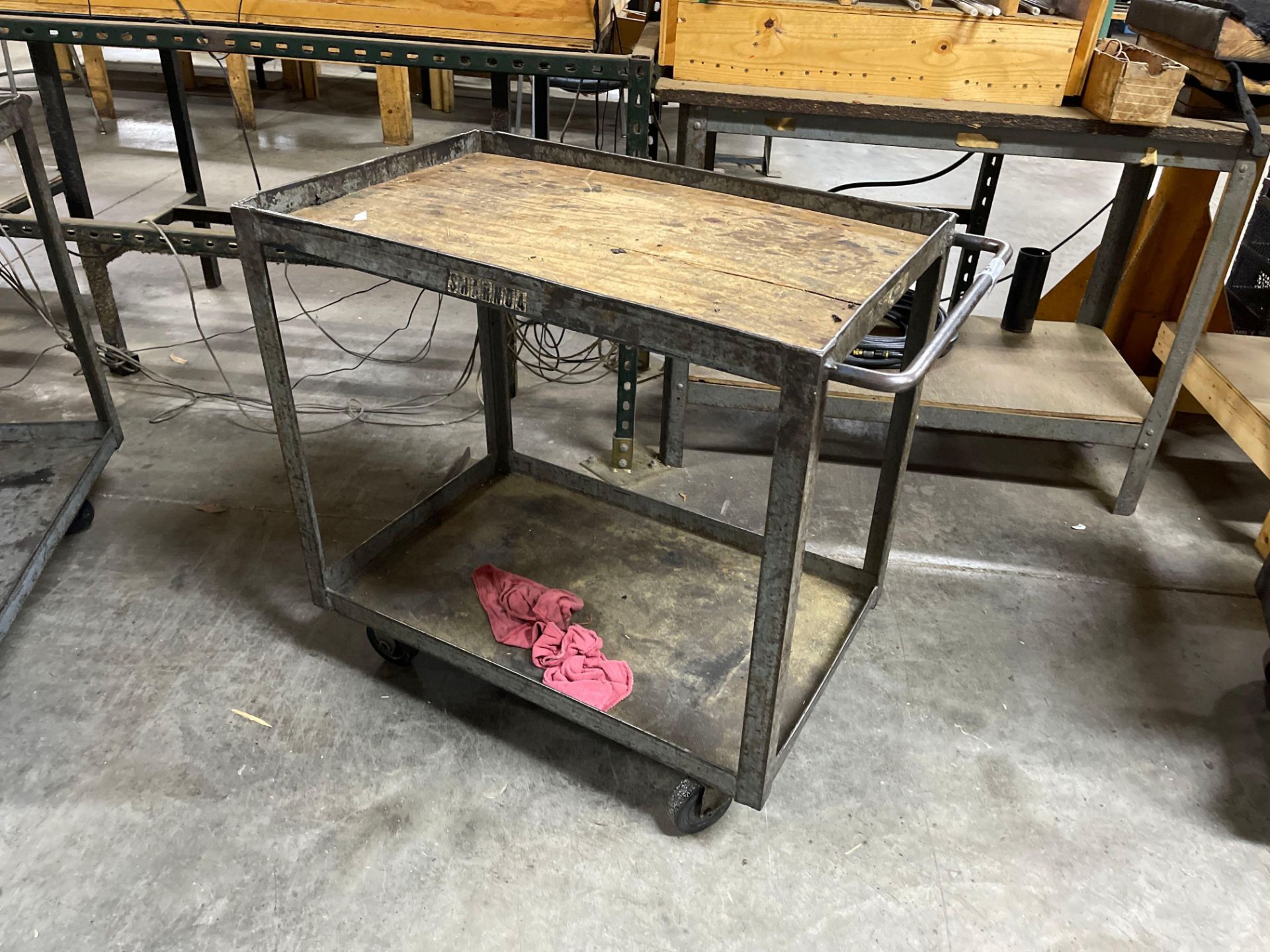 2-Tier Metal Cart