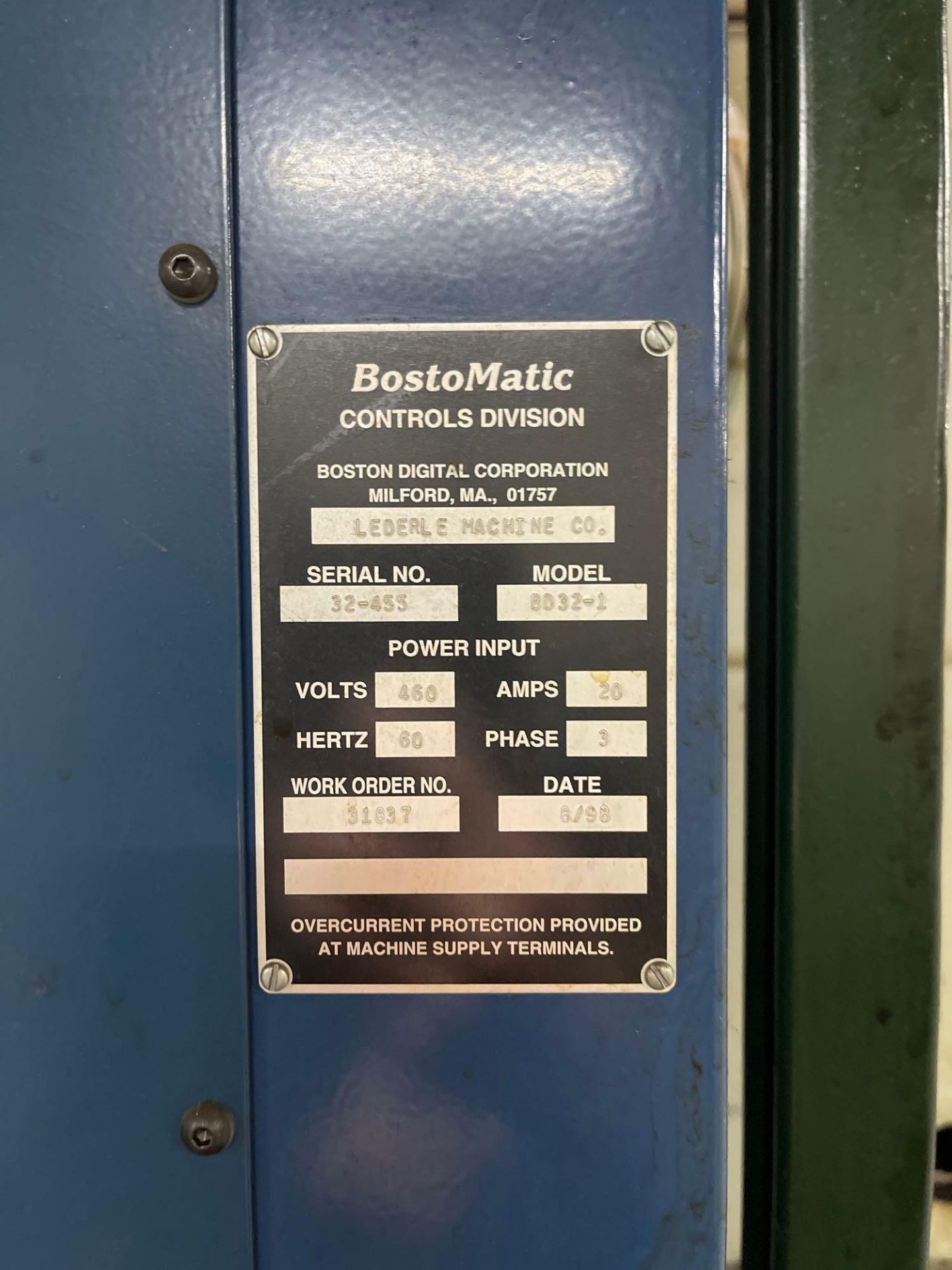 BostoMatic 32 Vertical Machining Center - Image 16 of 19