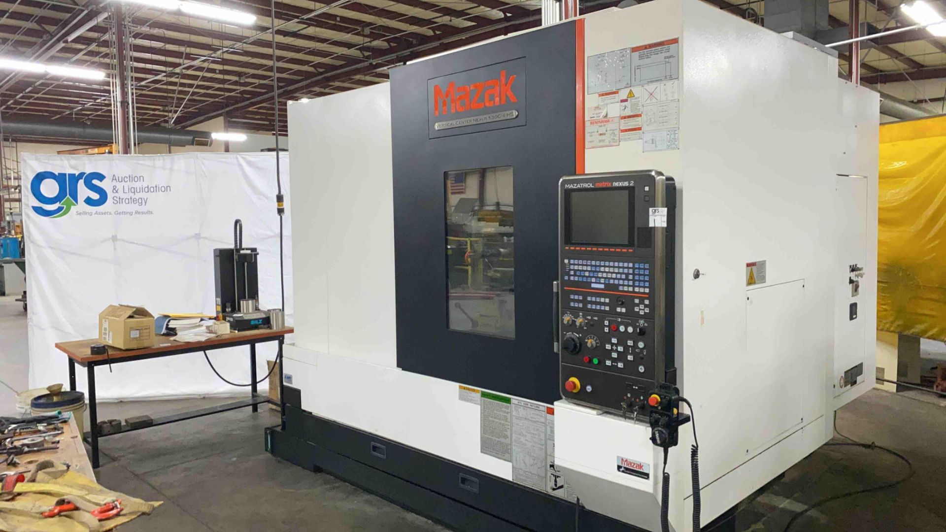 Mazak Vertical Center Nexus 530C-II HS High Speed Mill (4-Axis)