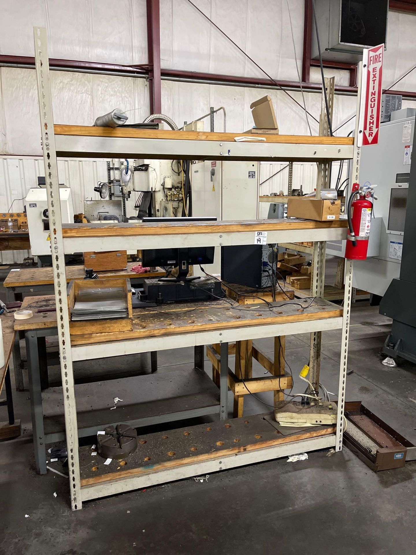 4-Tier Metal Shelving Unit