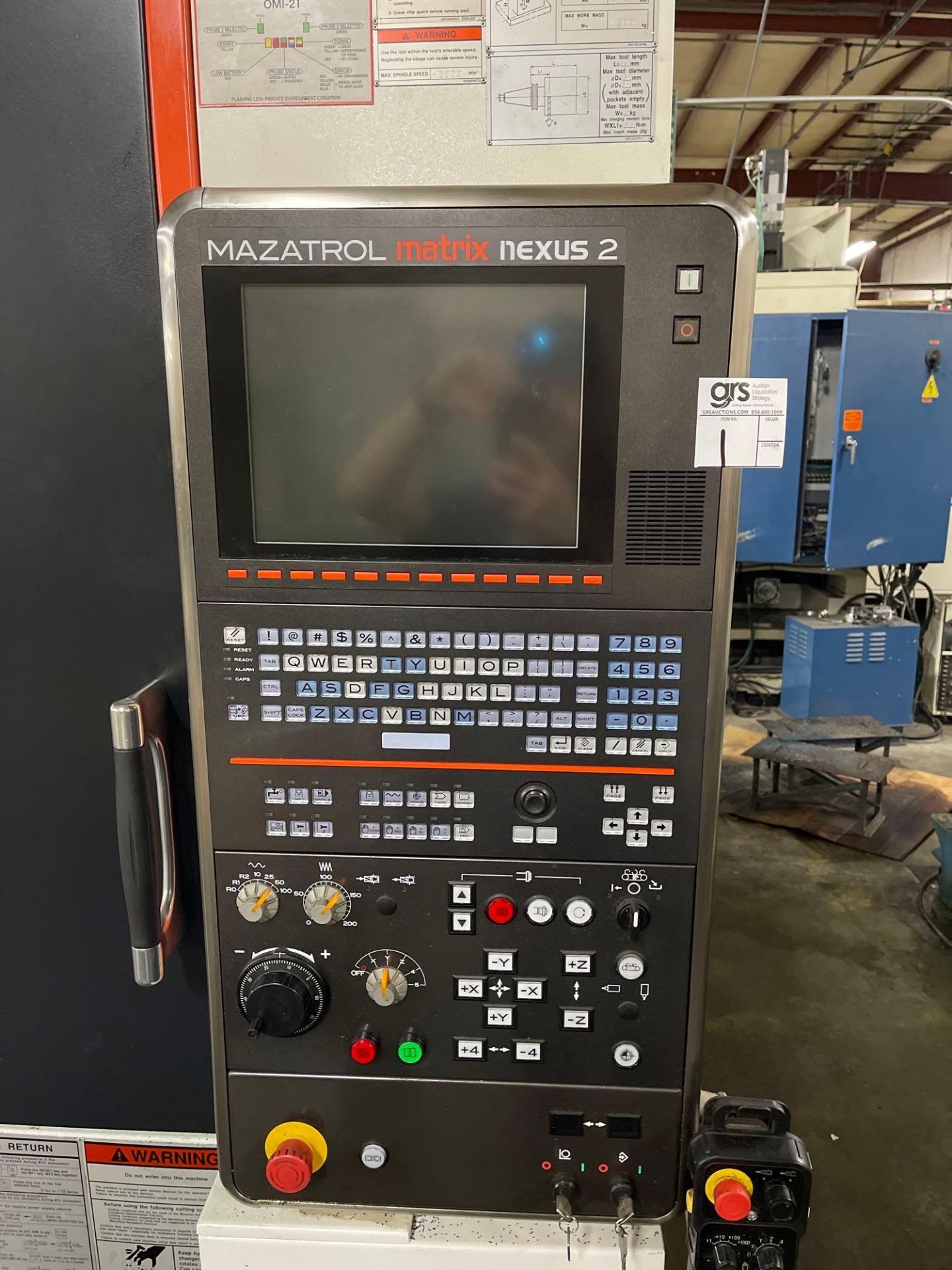 Mazak Vertical Center Nexus 530C-II HS High Speed Mill (4-Axis) - Image 6 of 31