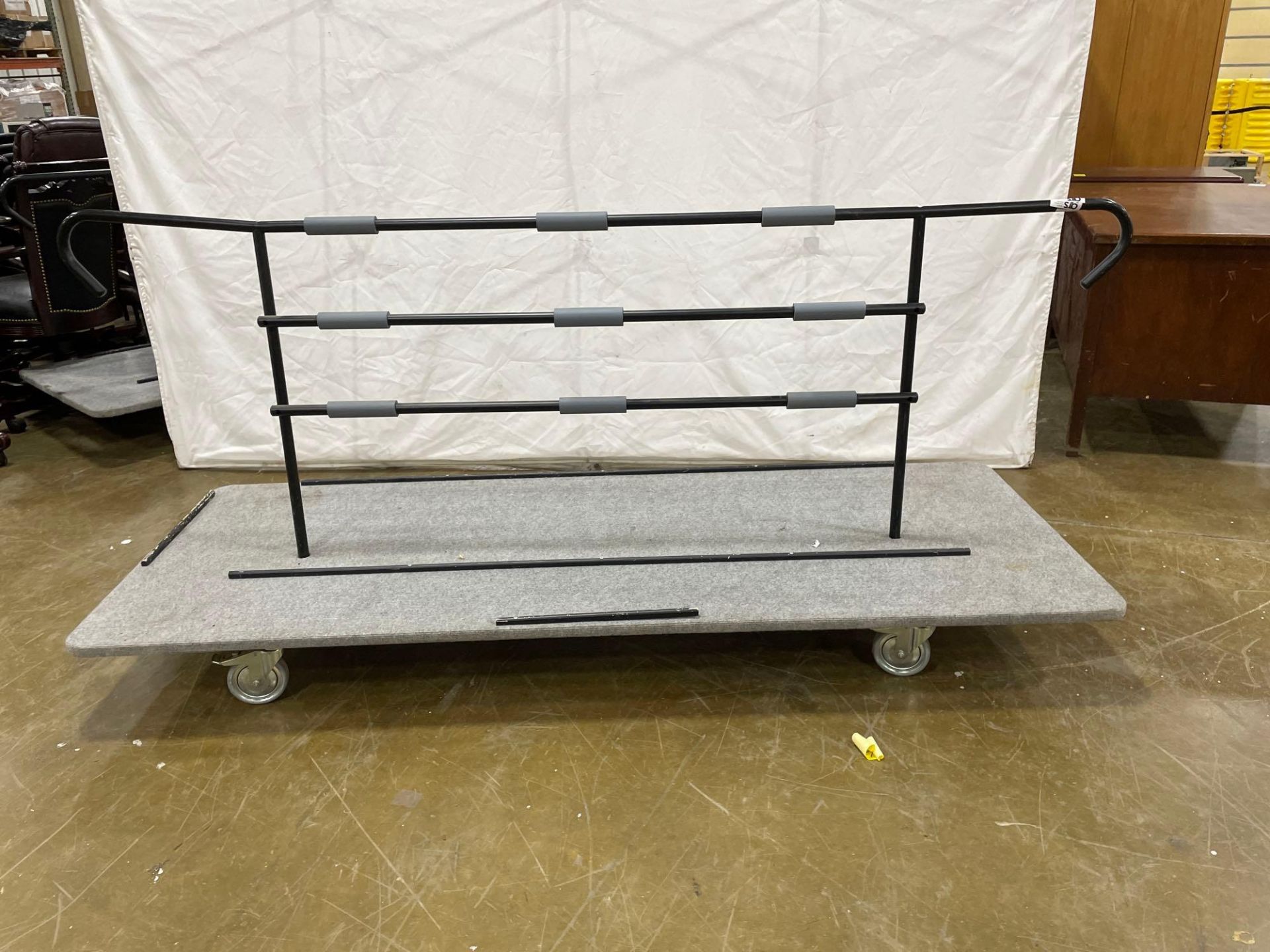 Cart w/ Railing - Image 2 of 3