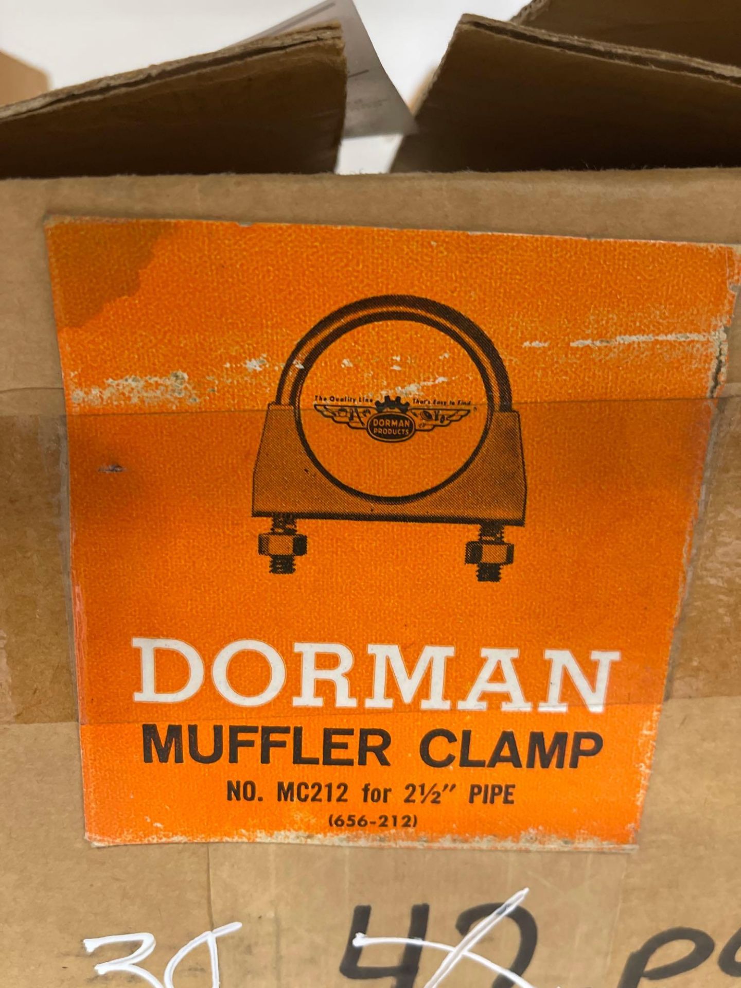 Box of 38pcs Doorman Muffler Clamps - Image 3 of 3