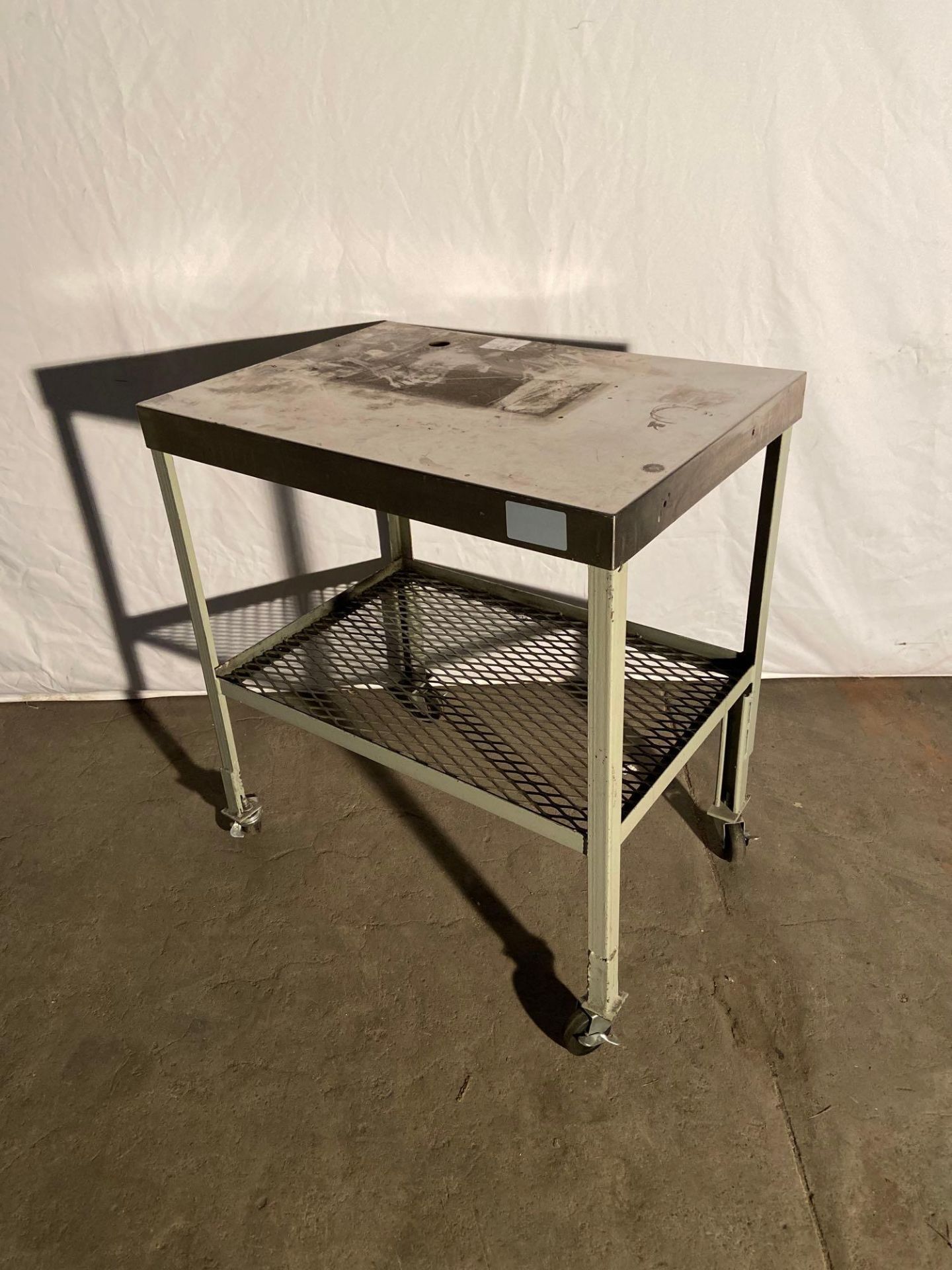 Stainless Steel Cart w/ Undershelf