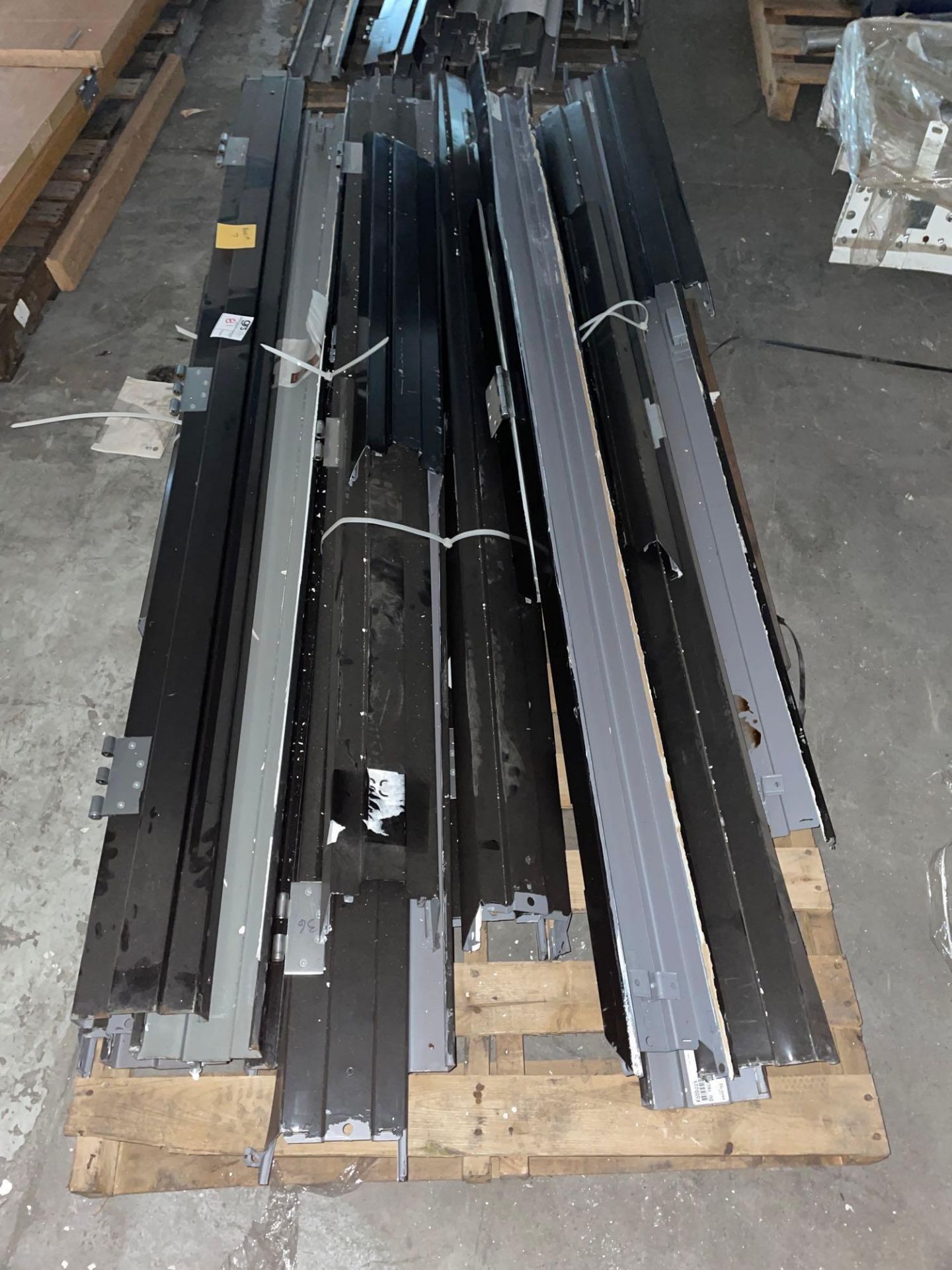 Pallet of Steel Door Frames