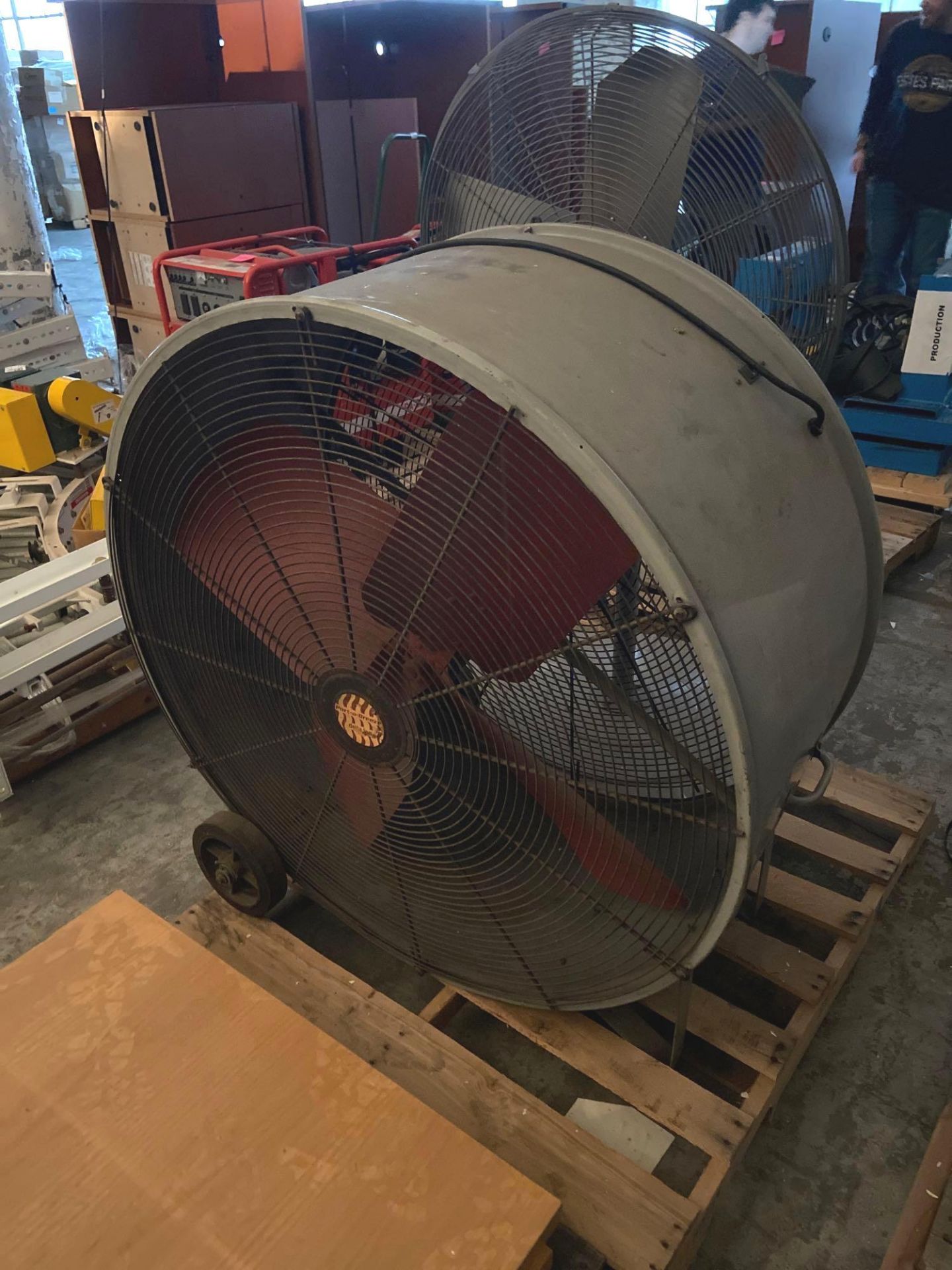 44" Porta Breeze Box Fan on Casters