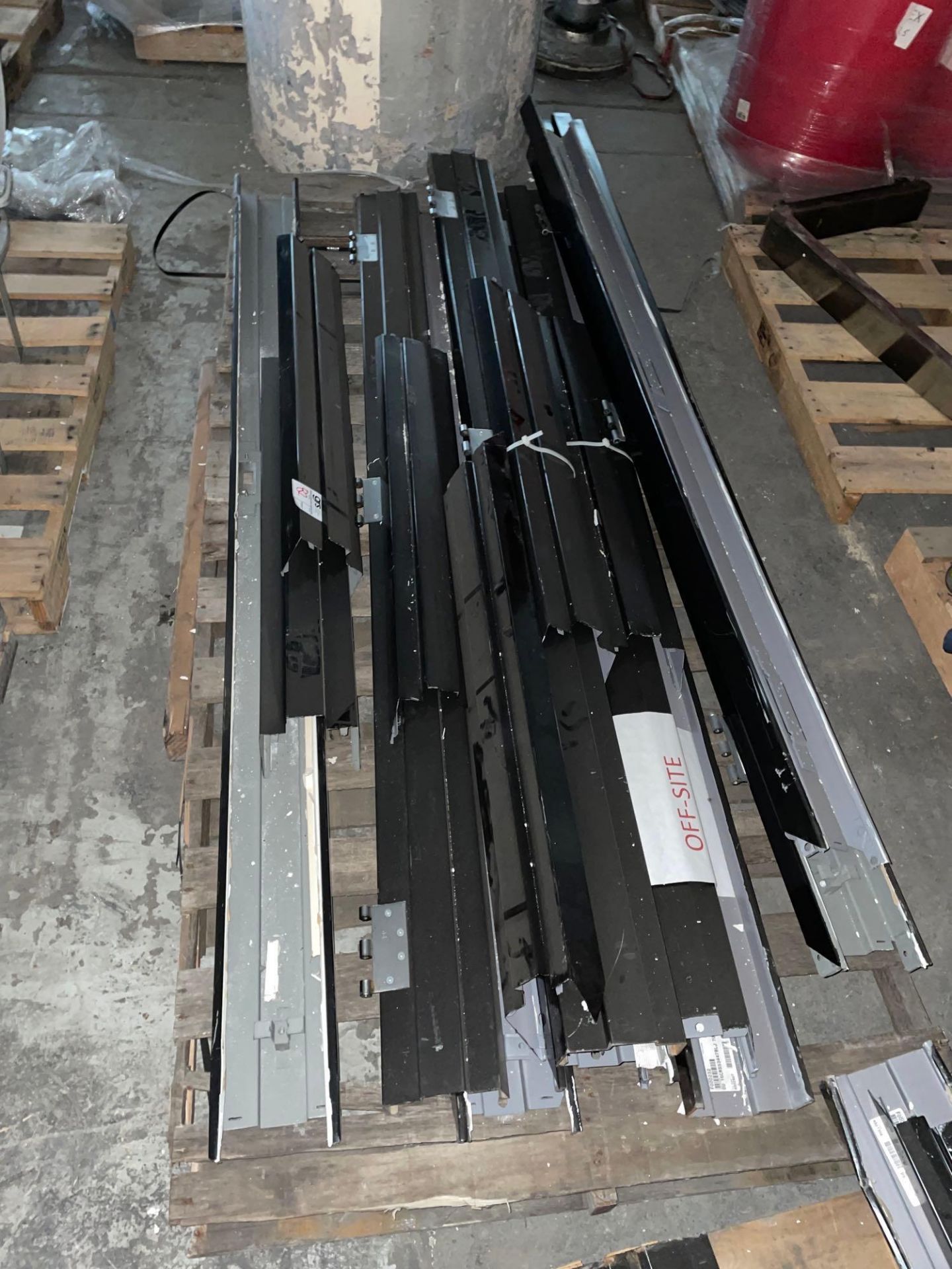 Pallet of Steel Door Frames