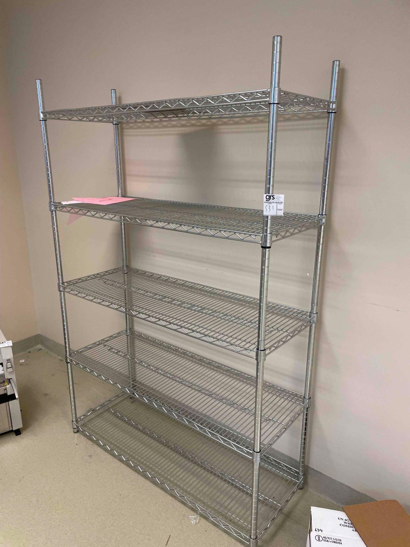 5-Tier Wire Shelving Units