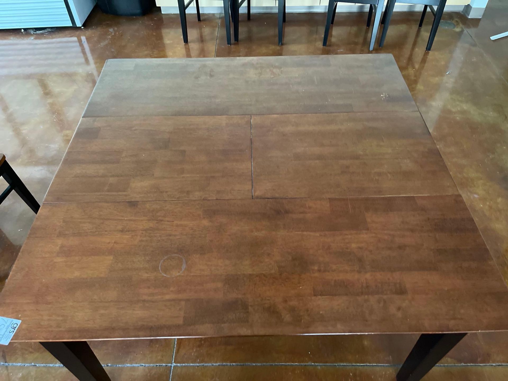 Wood Dining Height Table (NEEDS a Little Repair) - Image 2 of 3