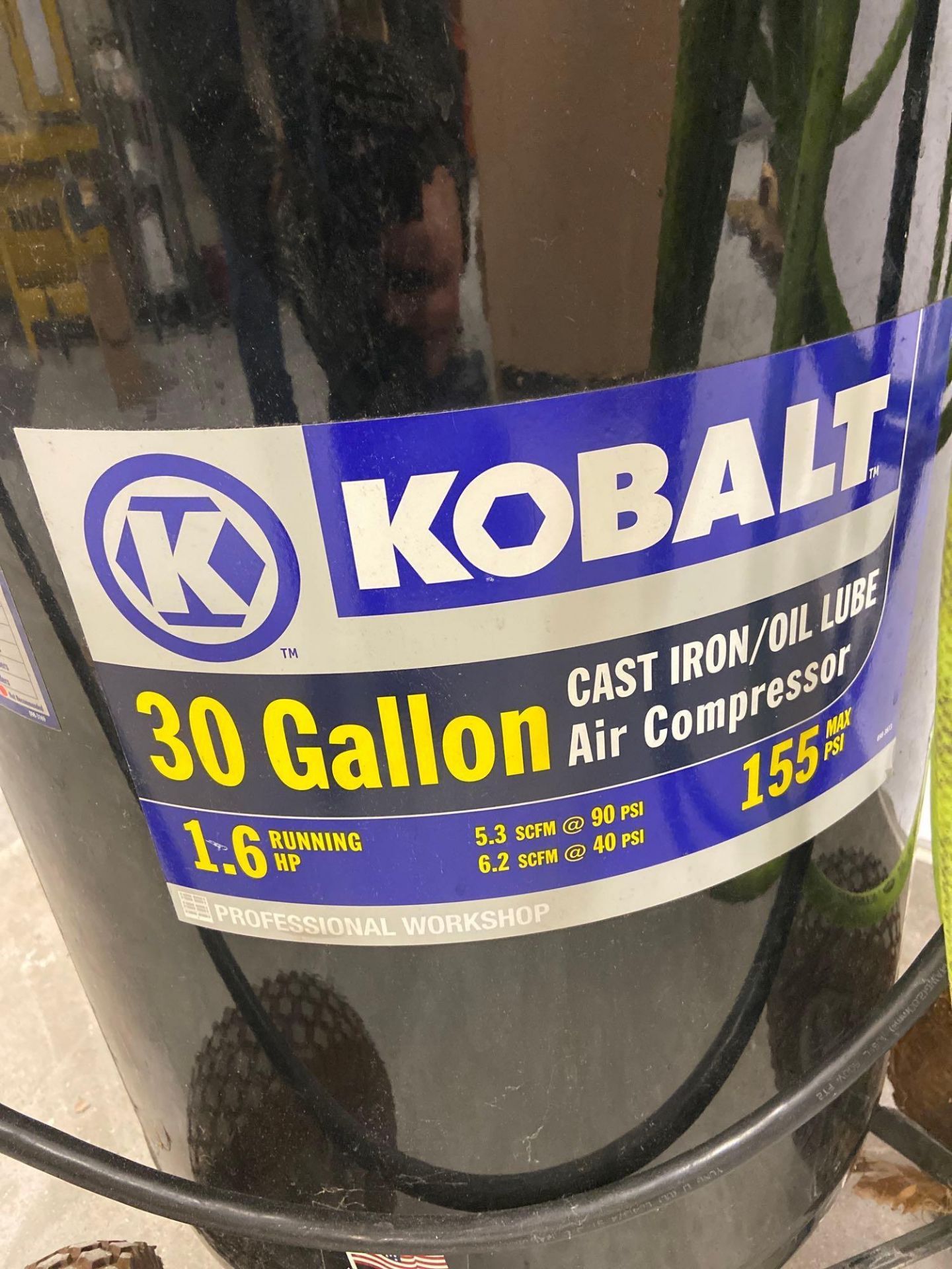 Kobalt 30gal Air Compressor - Image 4 of 7