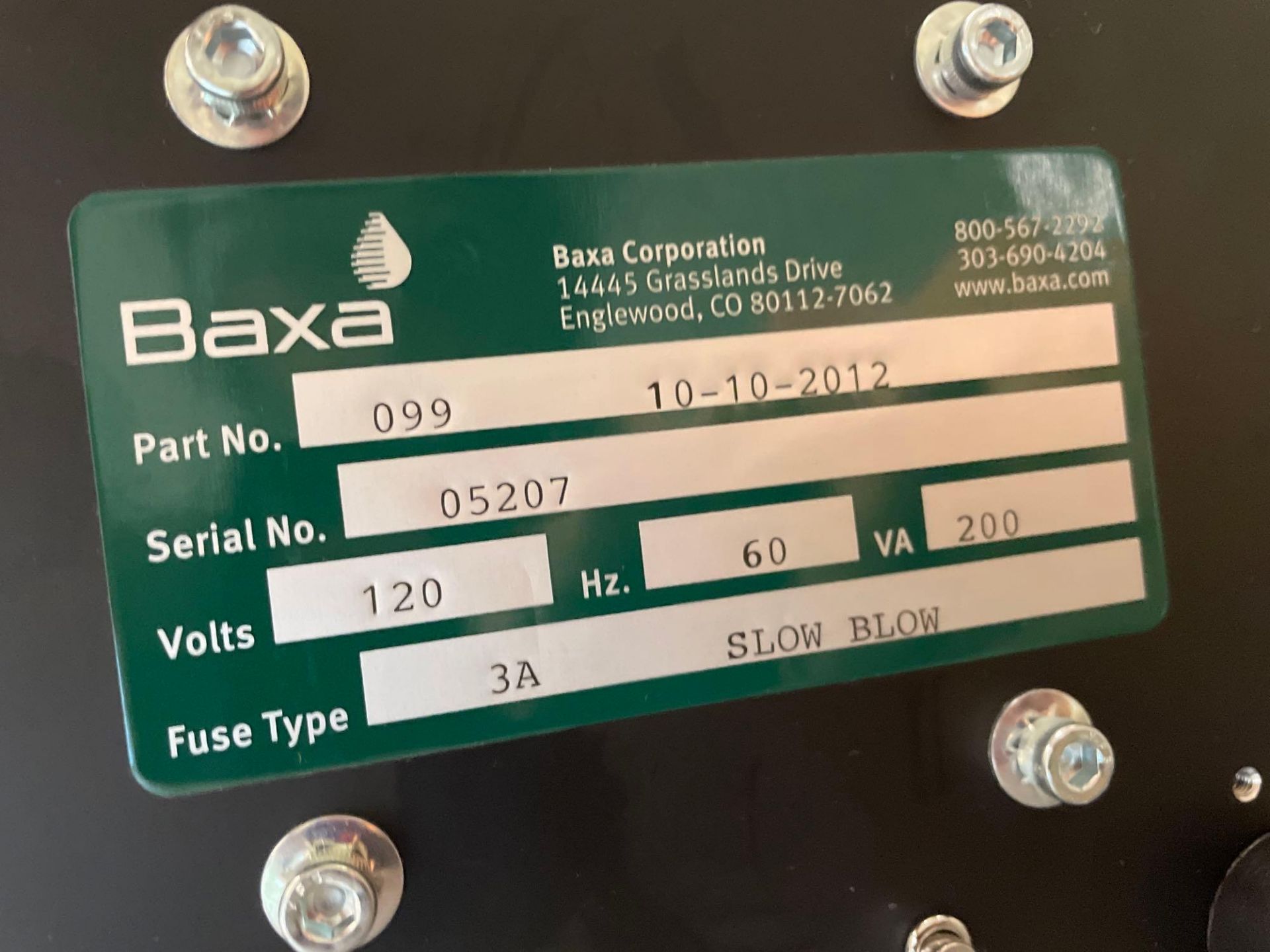 (3) Baxa Repeater Pump - Image 4 of 4